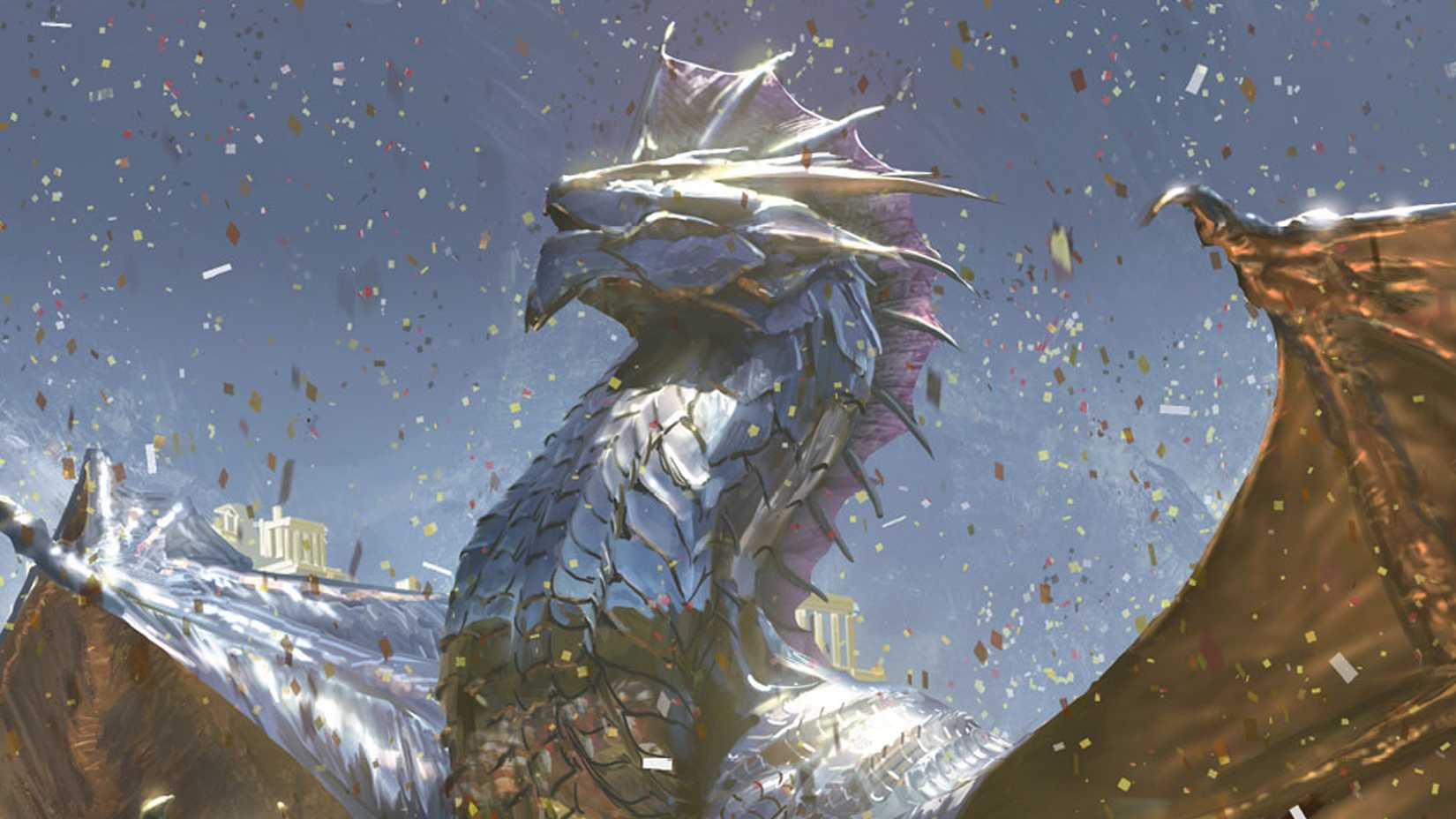 D & D 5e's silver dragon.