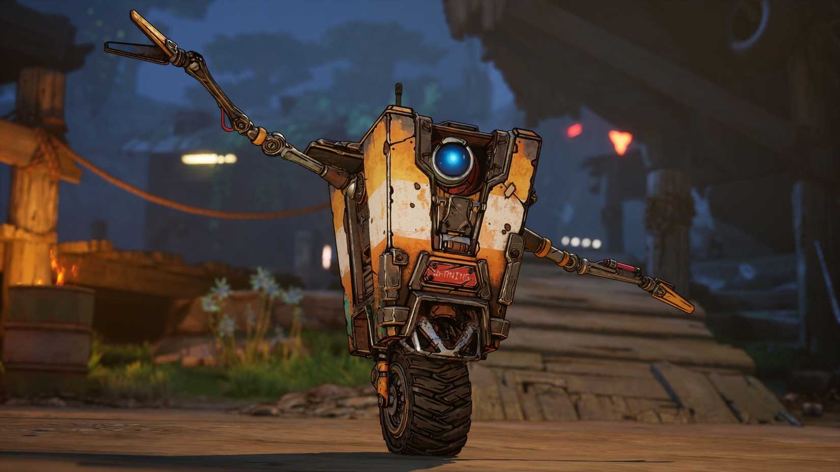 Claptrap celebrating in Borderlands 4.