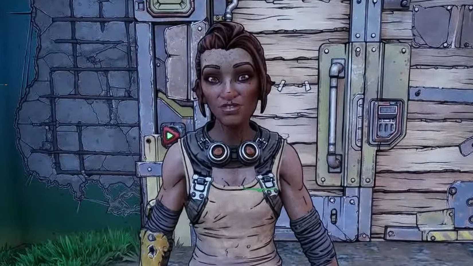 Conway from Borderlands 4 looking at the camera neutrally.