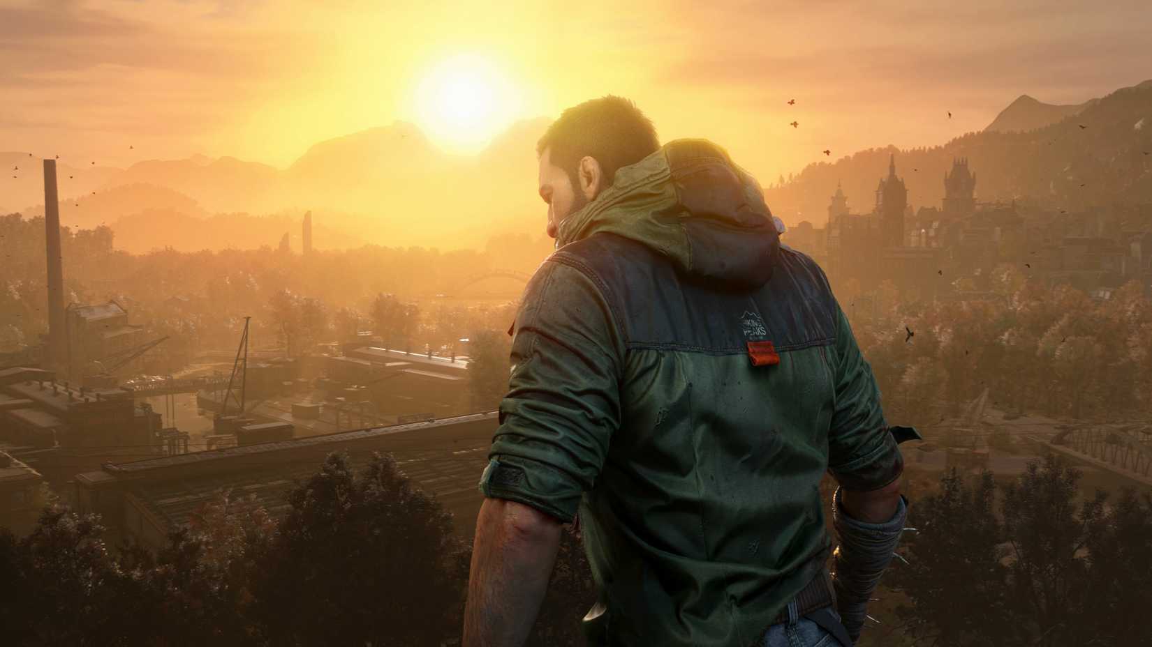 I am looking at the sun in Kyle Crane Dying Light: The Beast