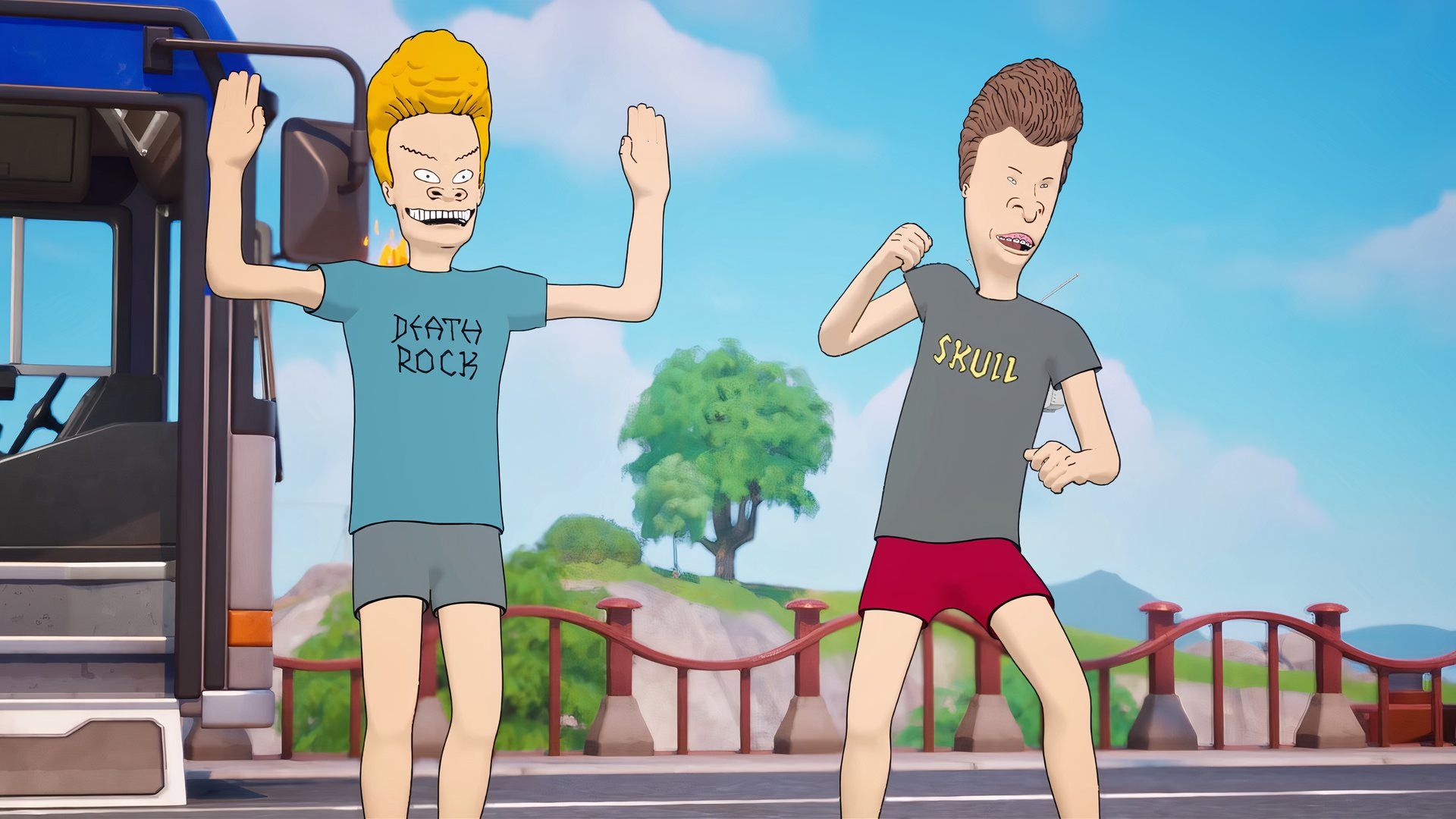 Fortnite's Beavis And Butthead Skins Laugh After Eliminations