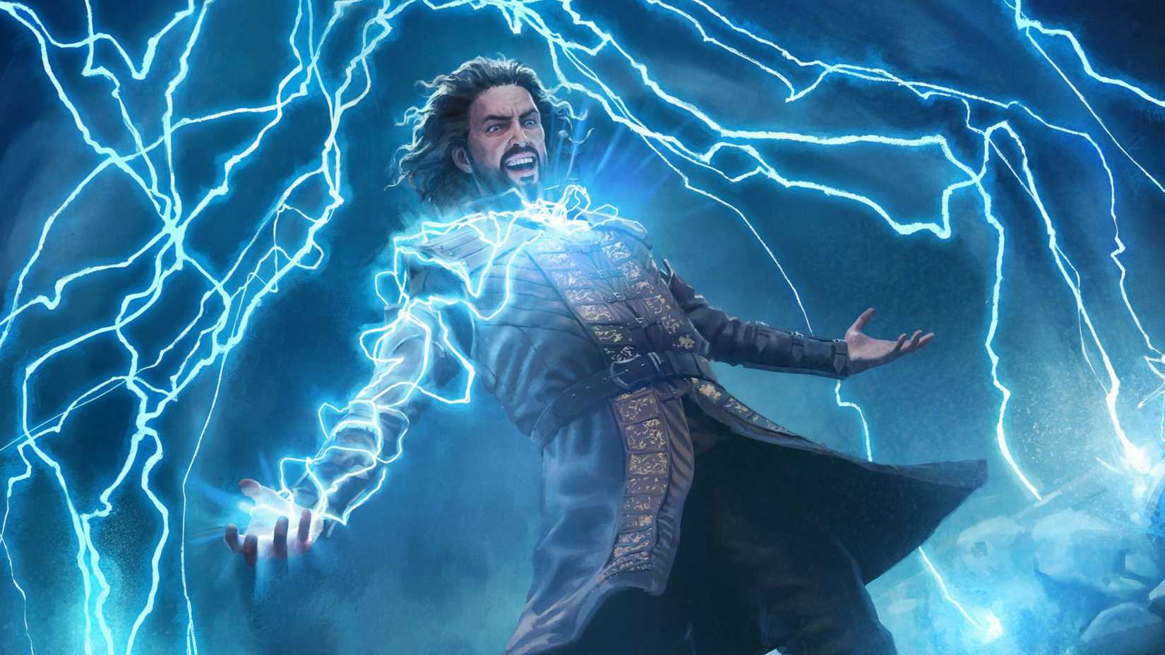A young wizard becomes engrossed in electricity.