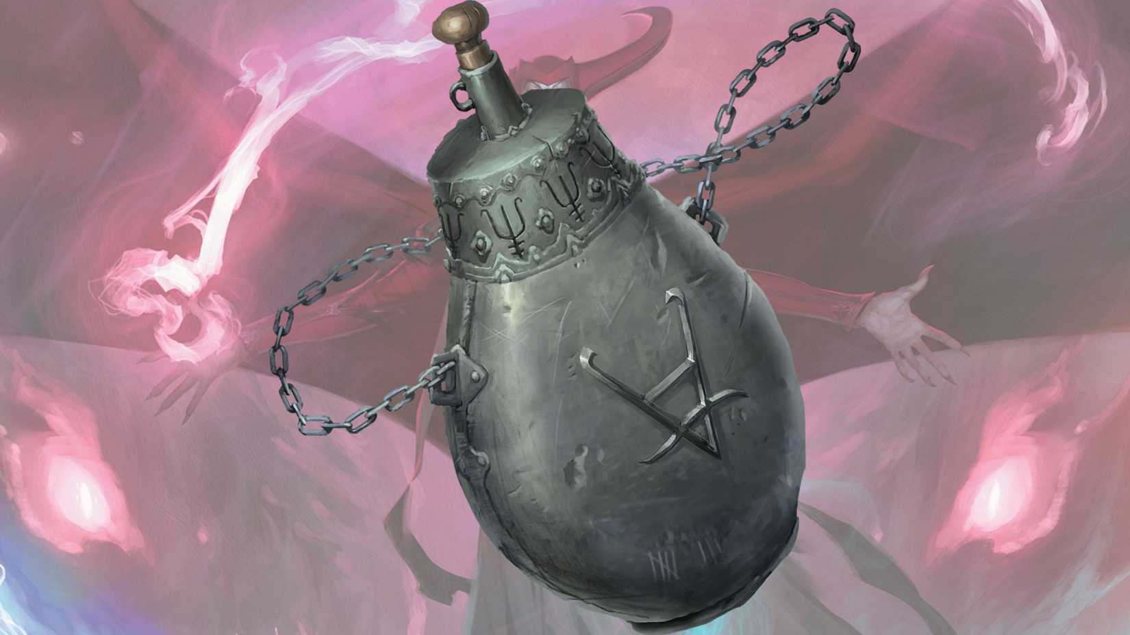 The Iron Flask, from Dungeons & Dragons (D&D).