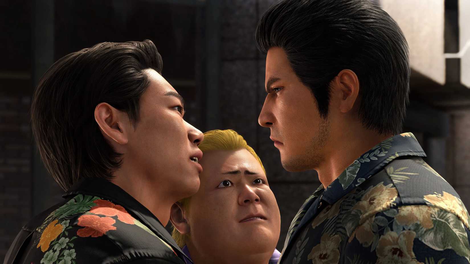 Kiryu and Rikiya in Yakuza Kiwami 3.