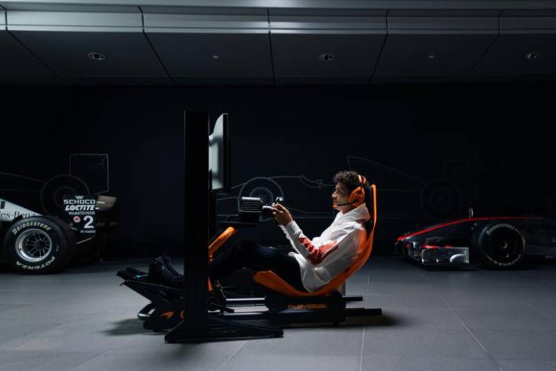 Logitech cockpit chair.