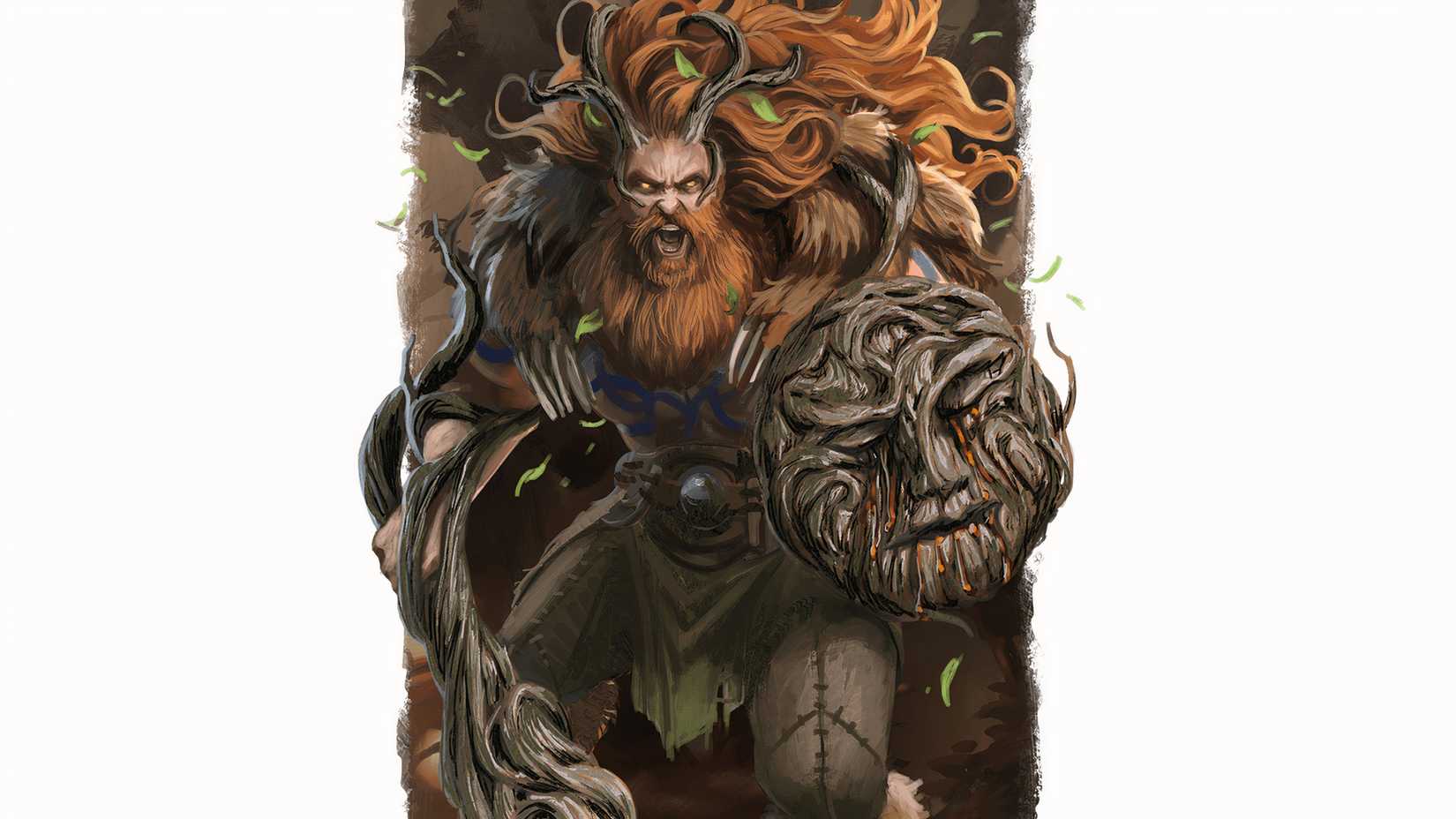 Circle of the Old Ways Druid Barreling forward from DND.