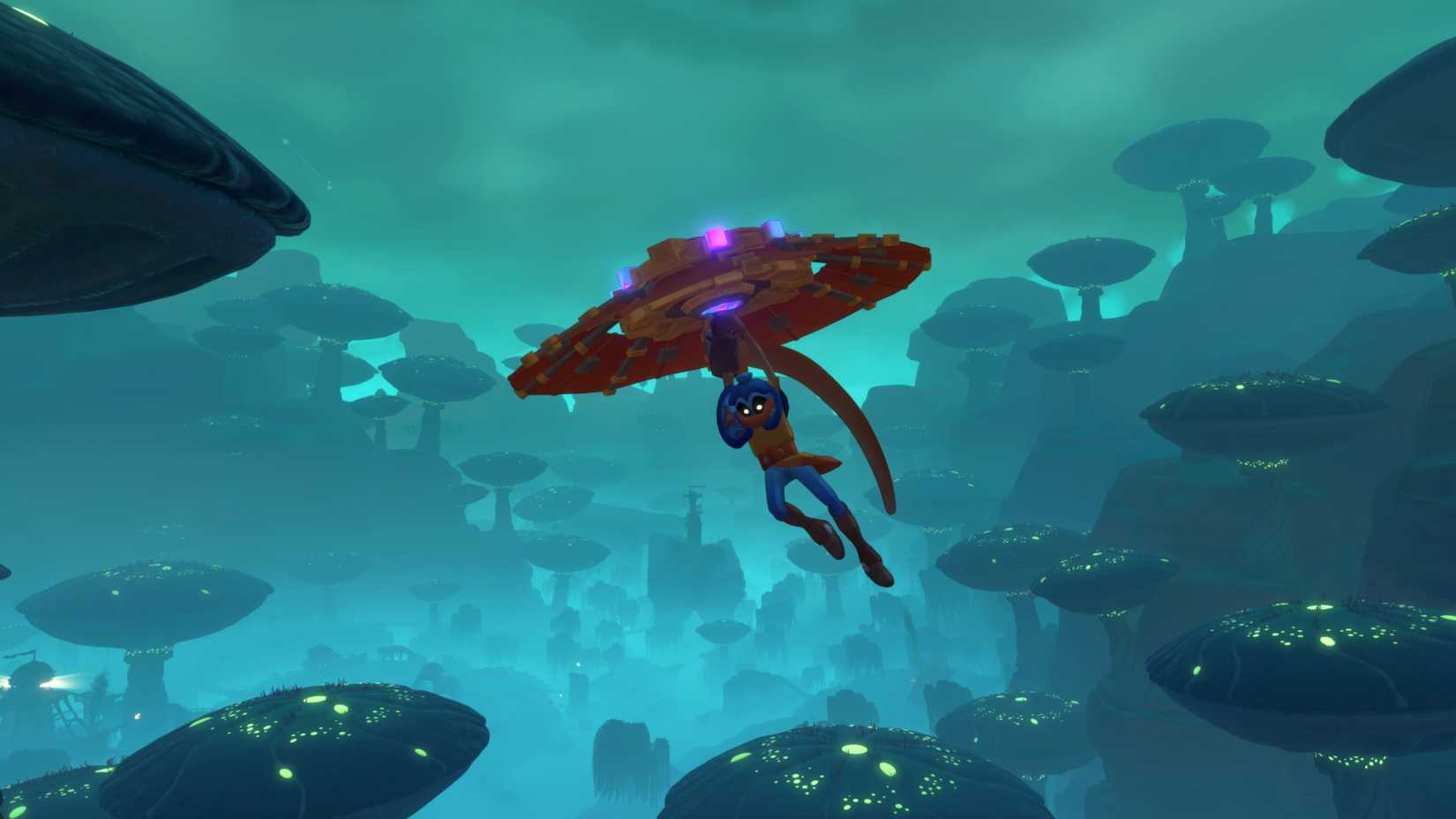 the knightling gliding in the knightling.