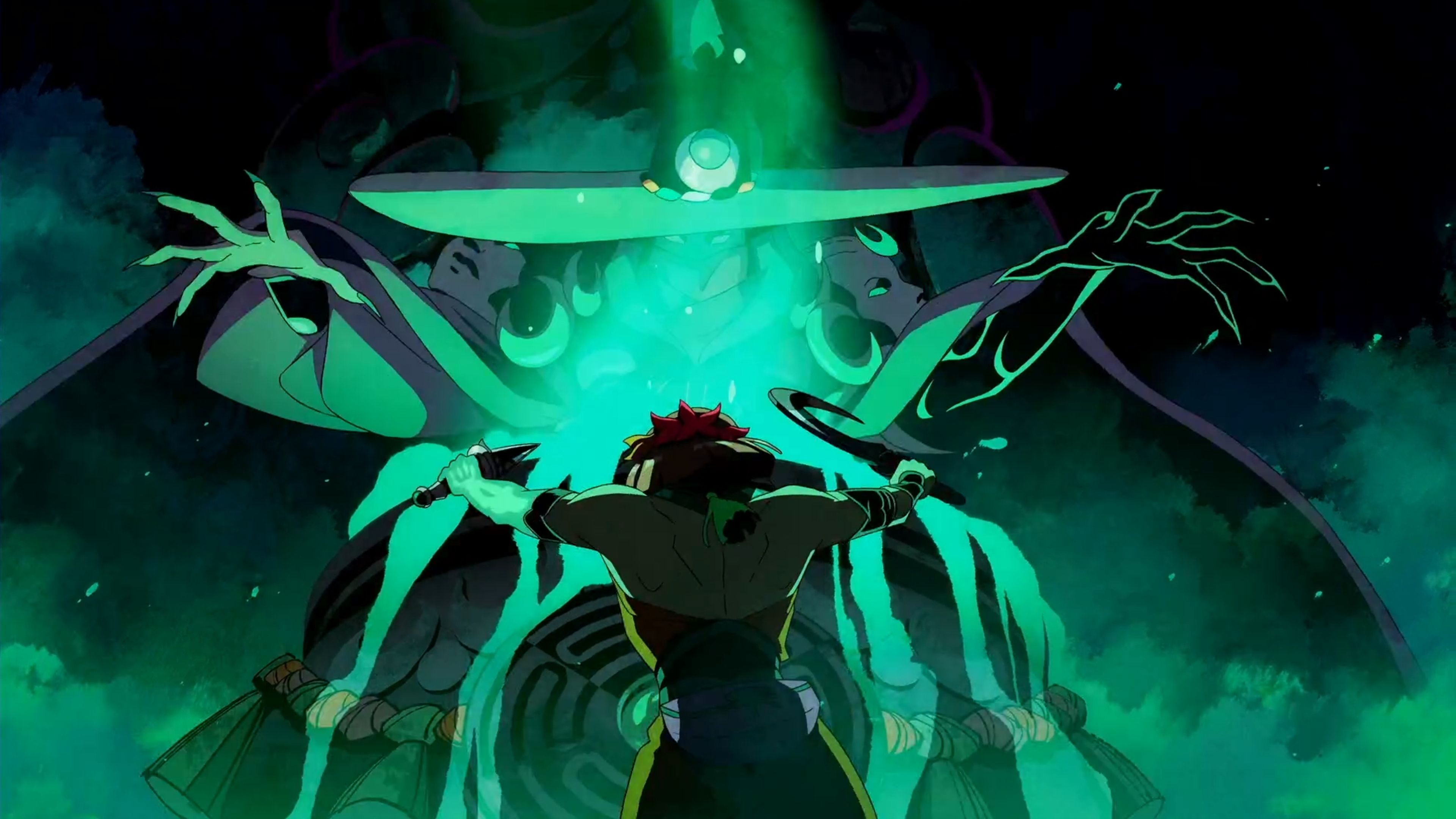 melinoe fighting in hades 2.