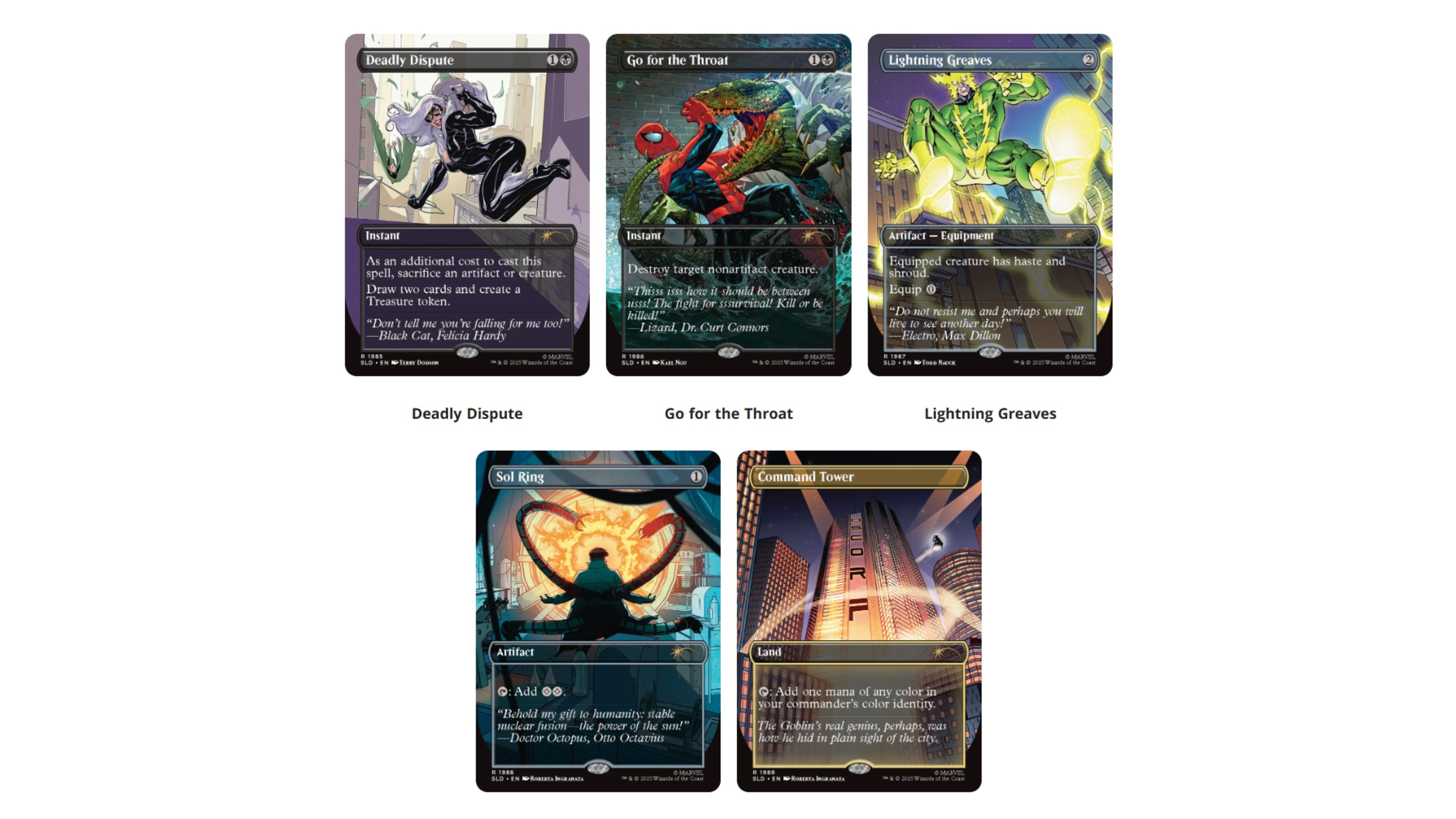 Secret Lair MANA SYMBIOTE 2つセット Secret Lair x Marvel's