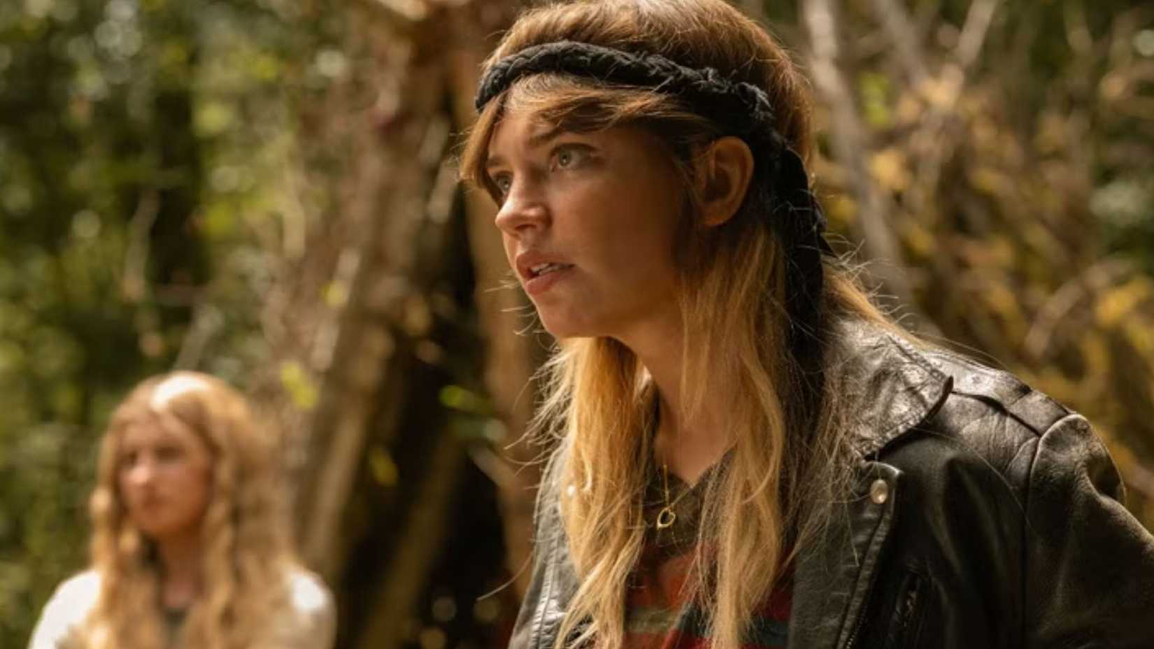 Natalie Scatorccio was shocked in the Yellow Jacket Season 3.