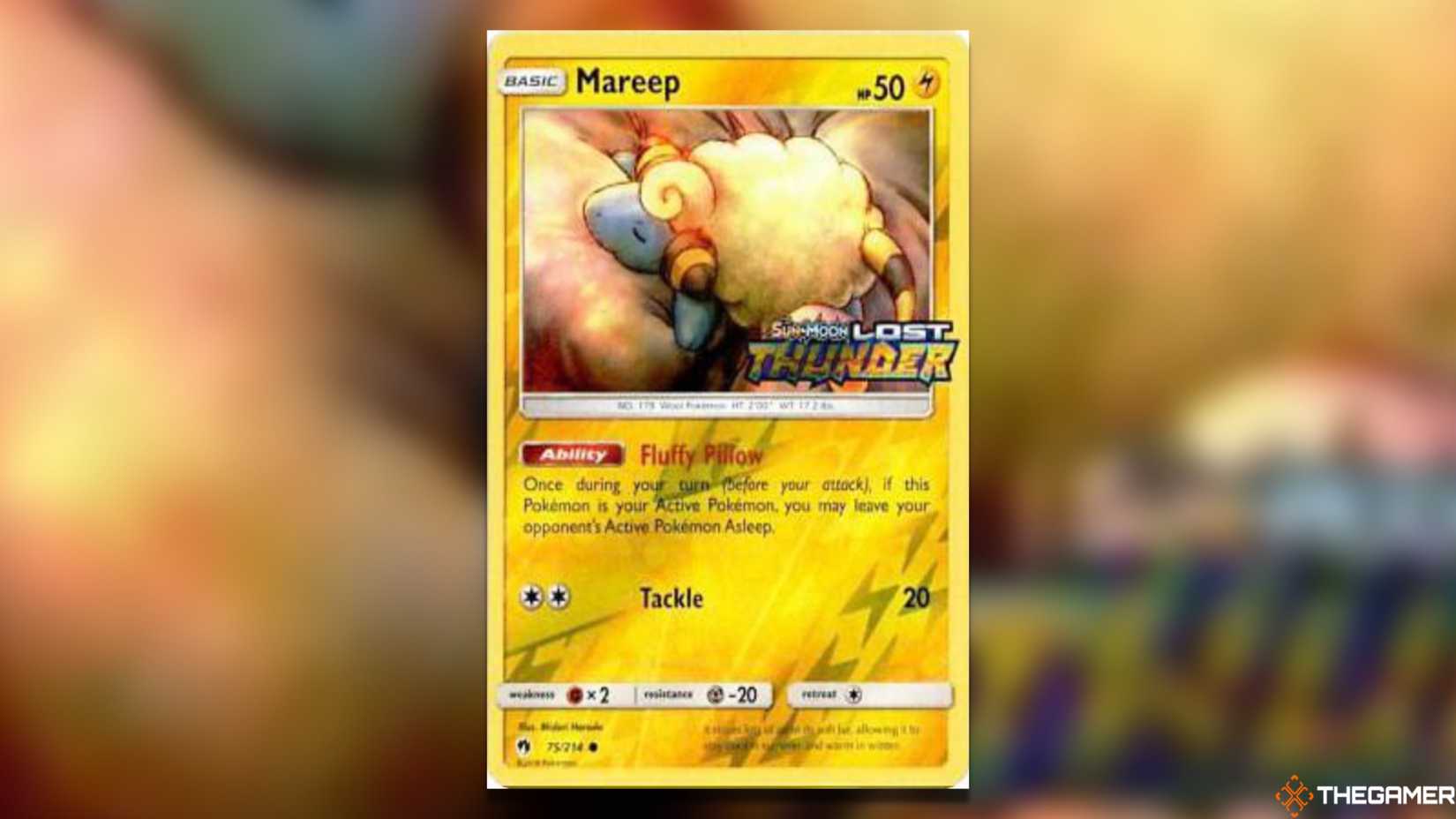 The Most Valuable Toys R Us Promos Mareep from the Pokemon TCG.