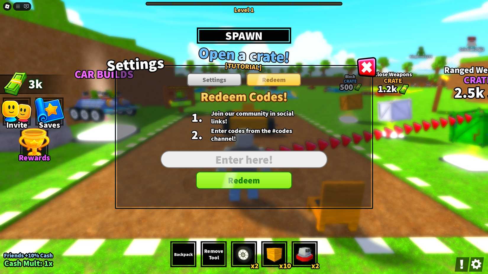 Car Battles Codes - Roblox