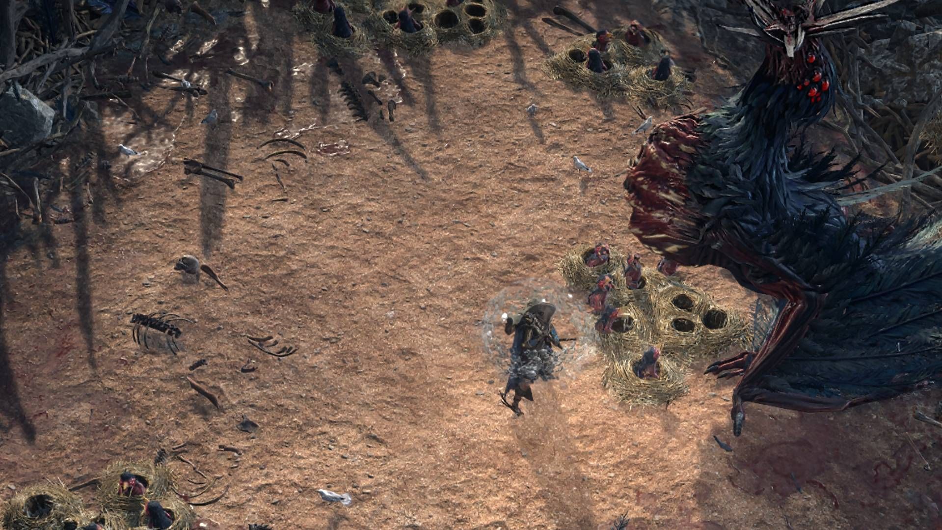 Scourge of the Skies Path Of Exile 2 Boss Arena.