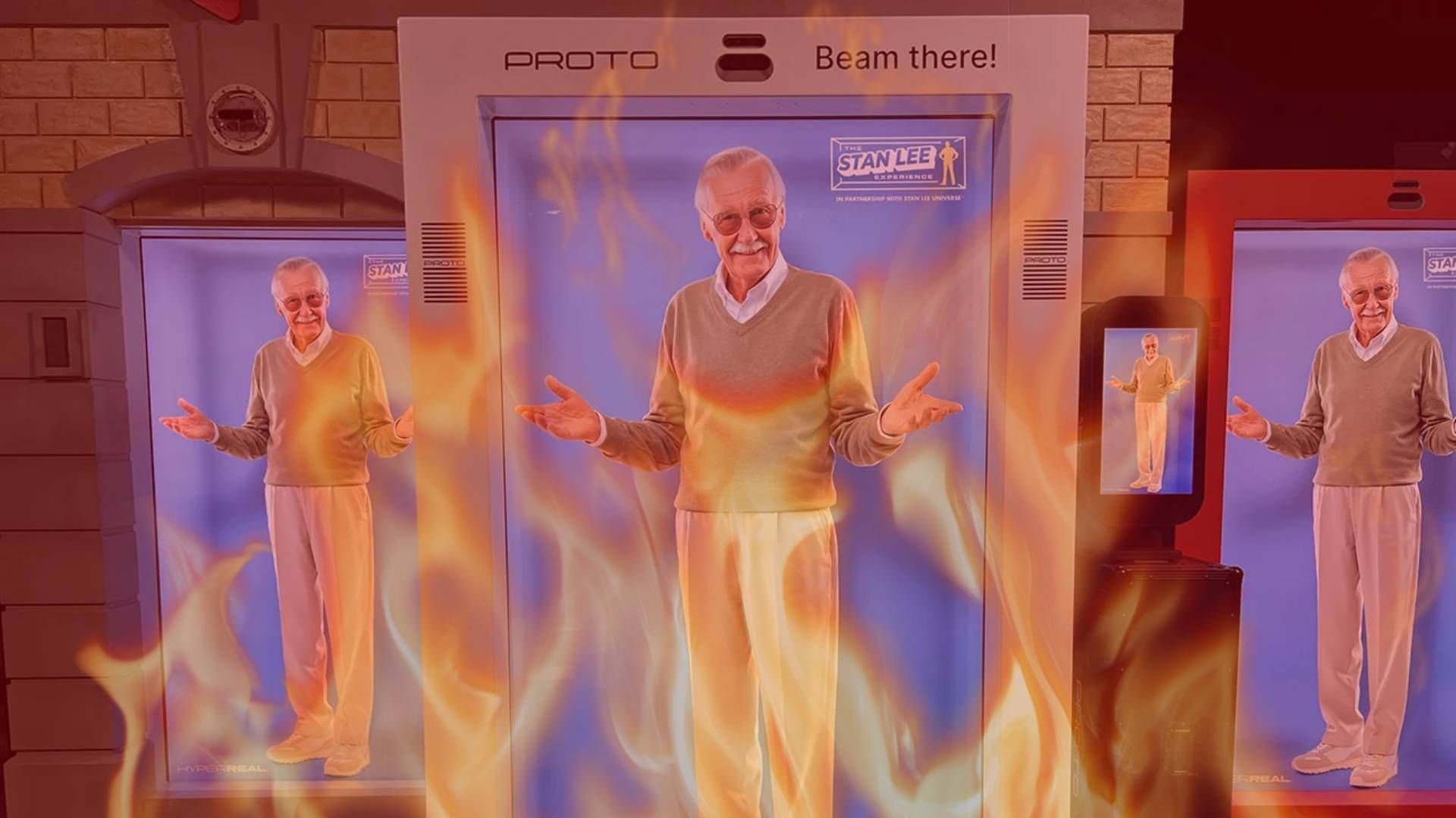 LA Comic-Con's Stan Lee Hologram Is Demonic And It Must Be Destroyed