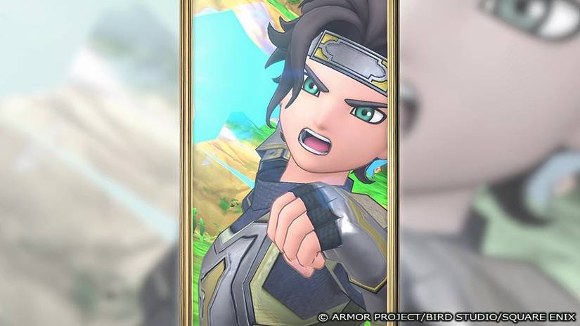 Dragon Quest Smash Grow's hero character.