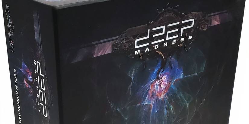 Sit on the table and deep mad board game.