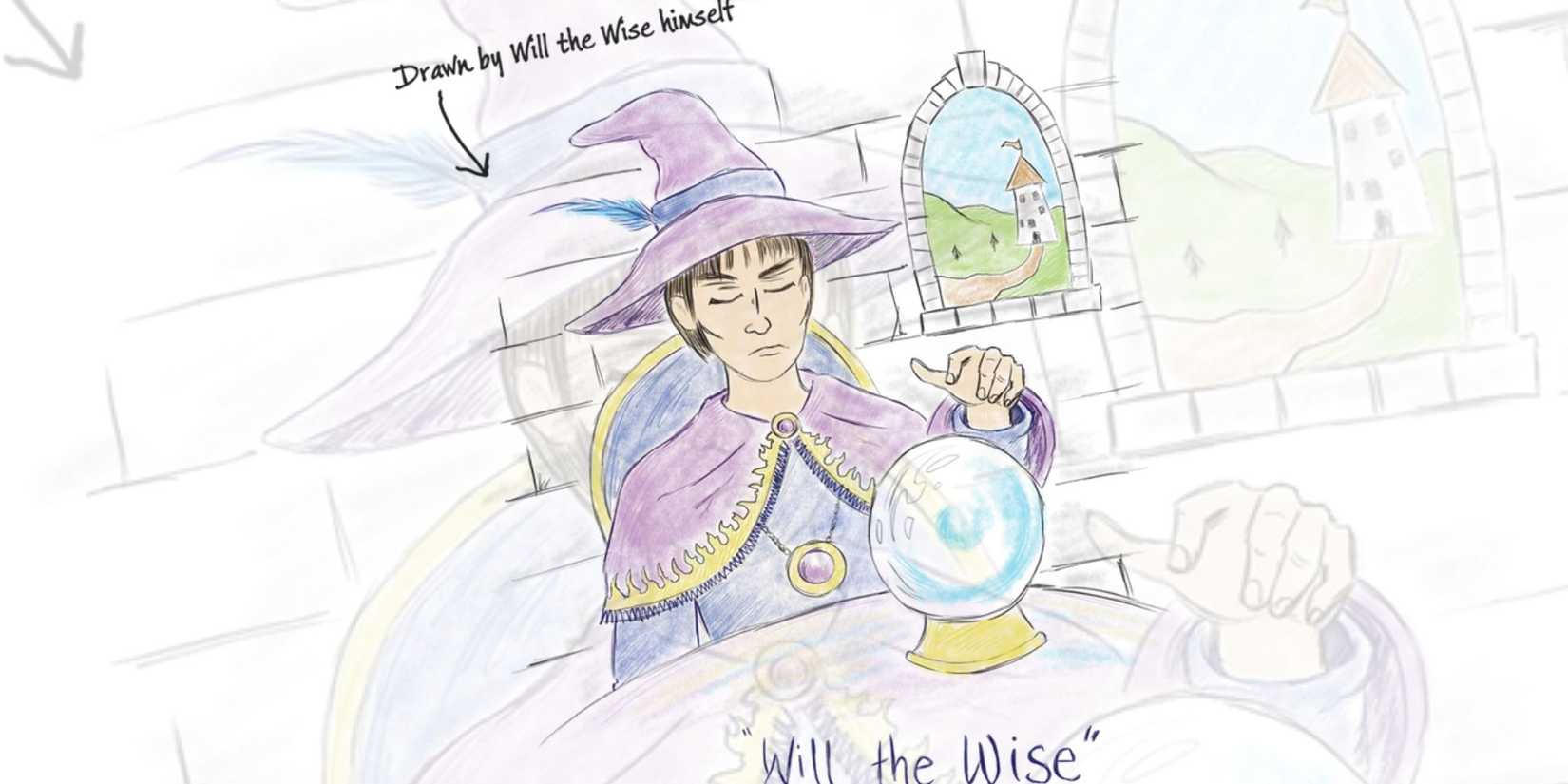 Will The Wise, a Dungeons & Dragons (DND) created in-universe by the character Will Byers, from Stranger Things.
