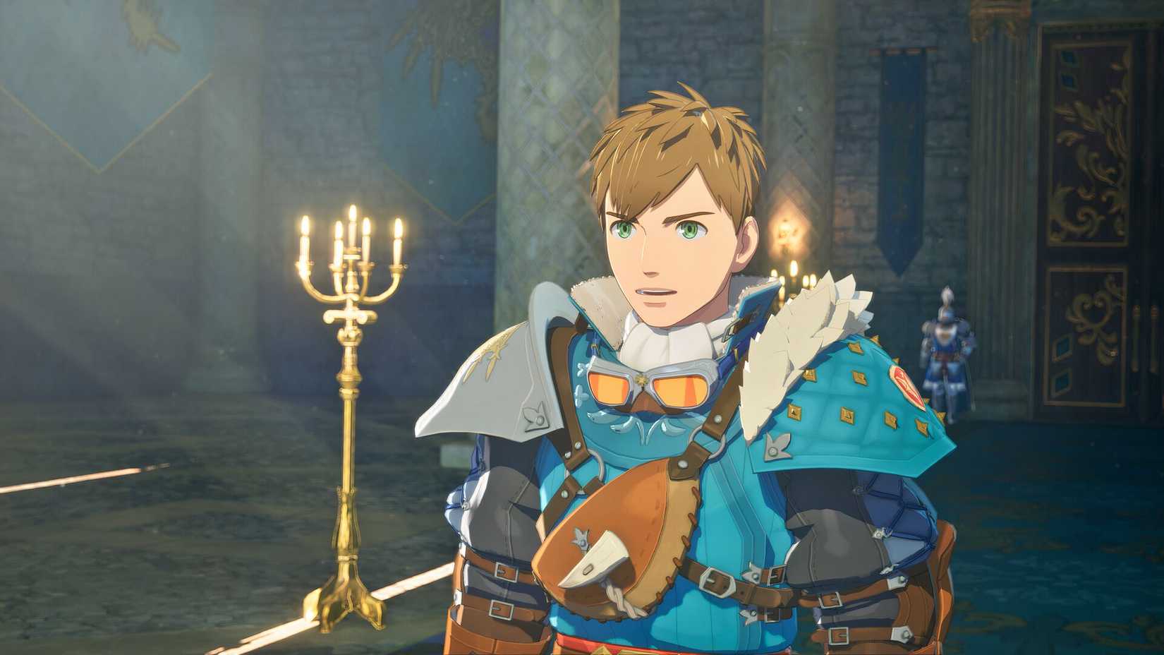 a more grown up looking protagonist in monster hunter stories 3.