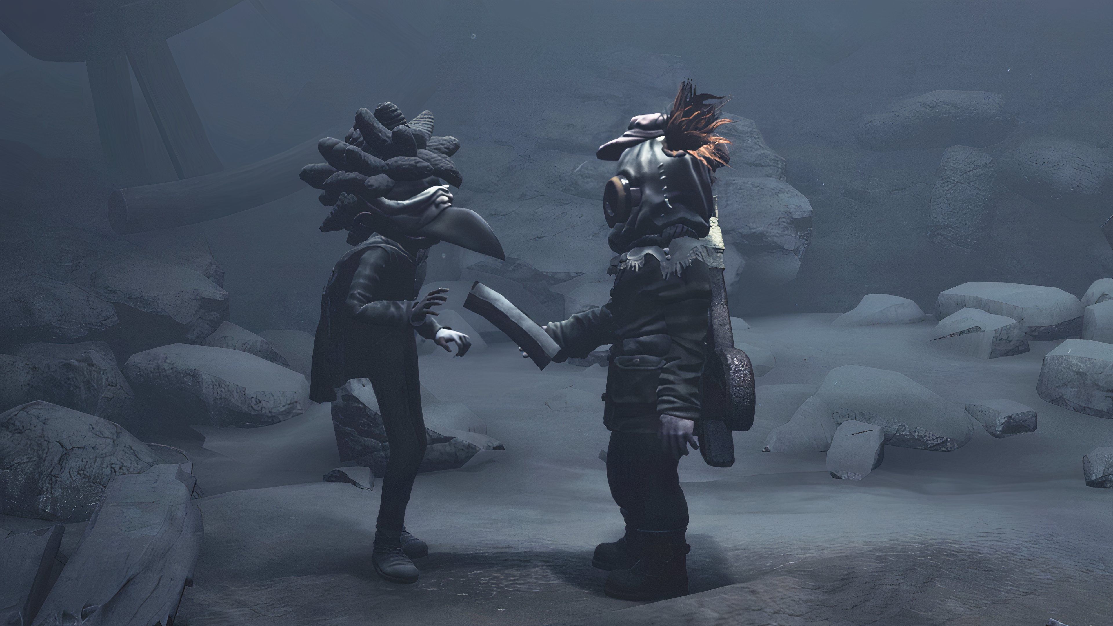How To Sneak Past Kin And Mini Kin In Chapter 3 Of Little Nightmares 3