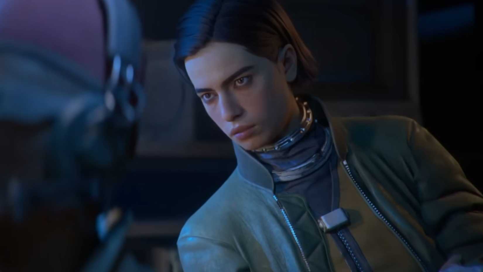 A woman from the Arc Raiders launch trailer.