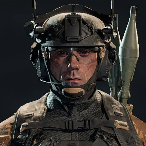 Battlefield 6 Brazer character skin icon.