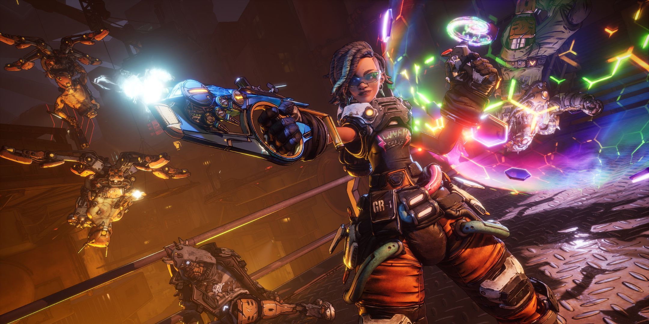 Capa de Borderlands 4, mostrando um dos personagens em destaque.