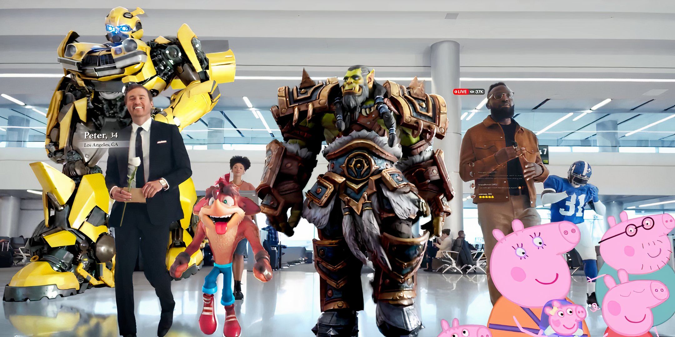 Crash Bandicoot Makes A Surprise Cameo In United Airlines Advert