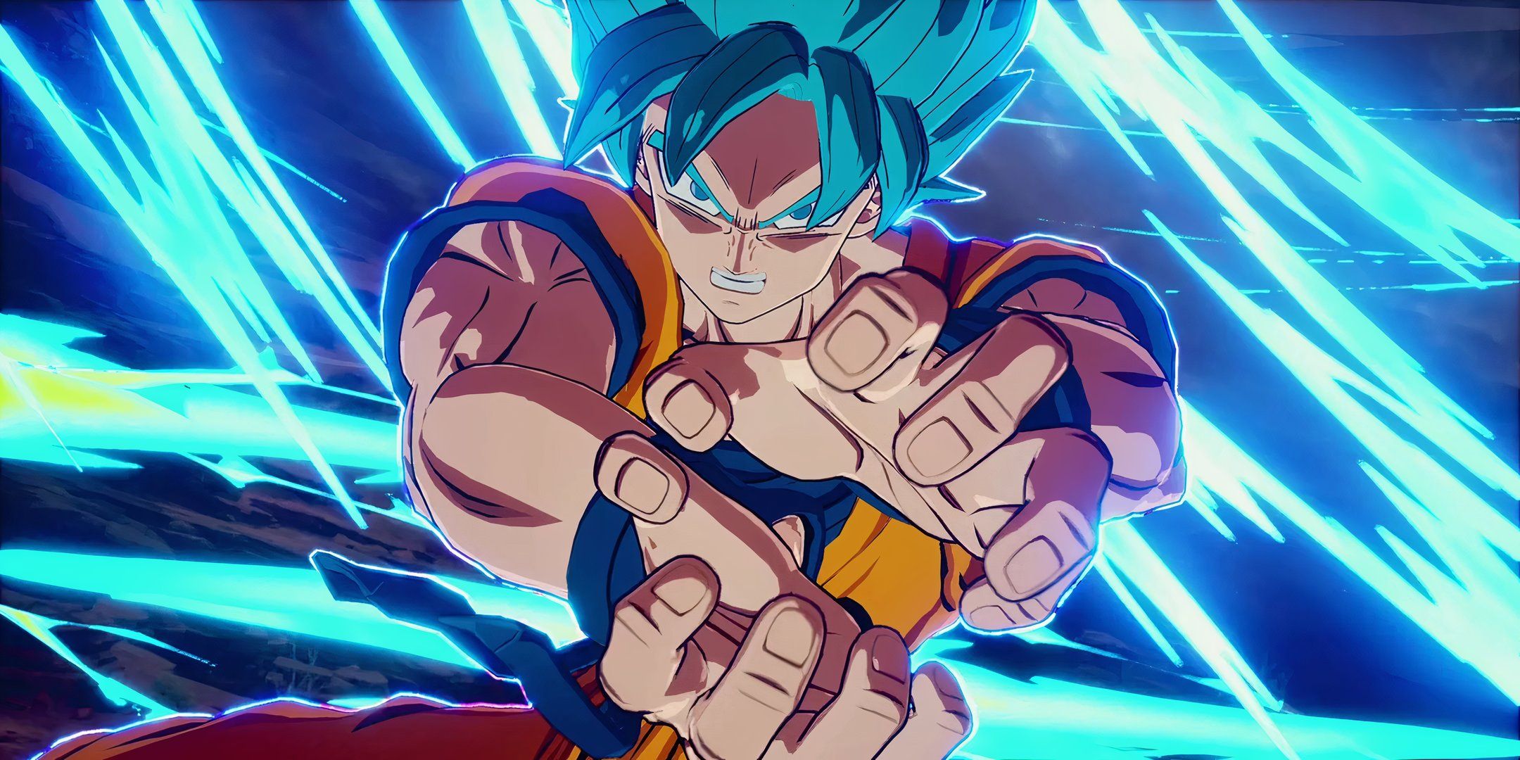 Super Saiyan Blue Goku in Dragon Ball: Sparking Zero.