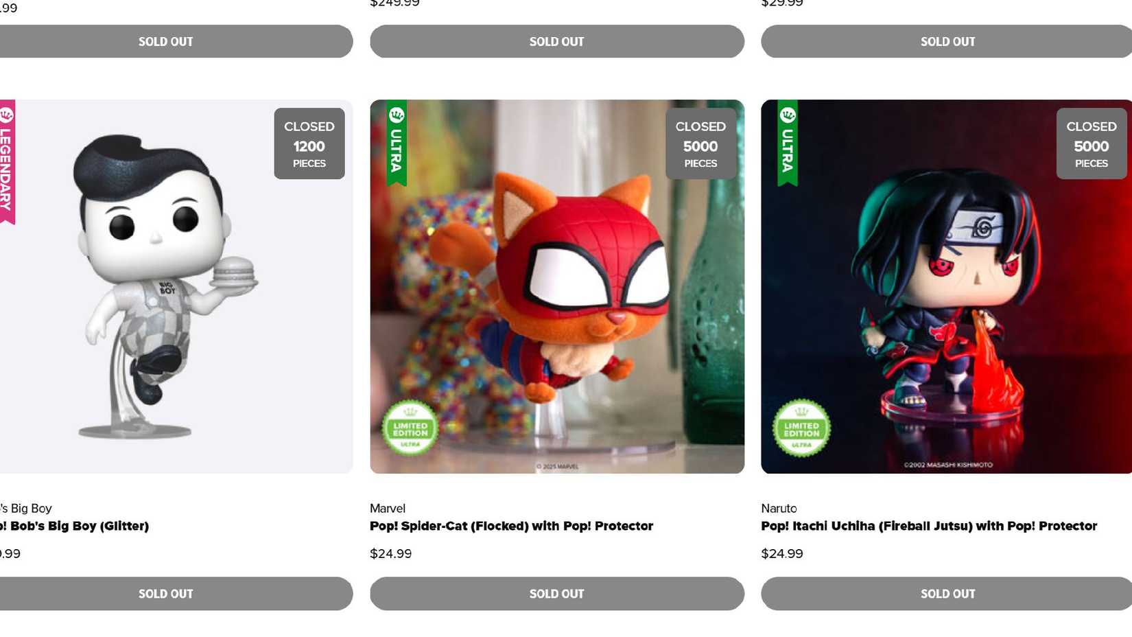 Funkoの誤った限定版のドロップは、私を3回続けてホースしました
