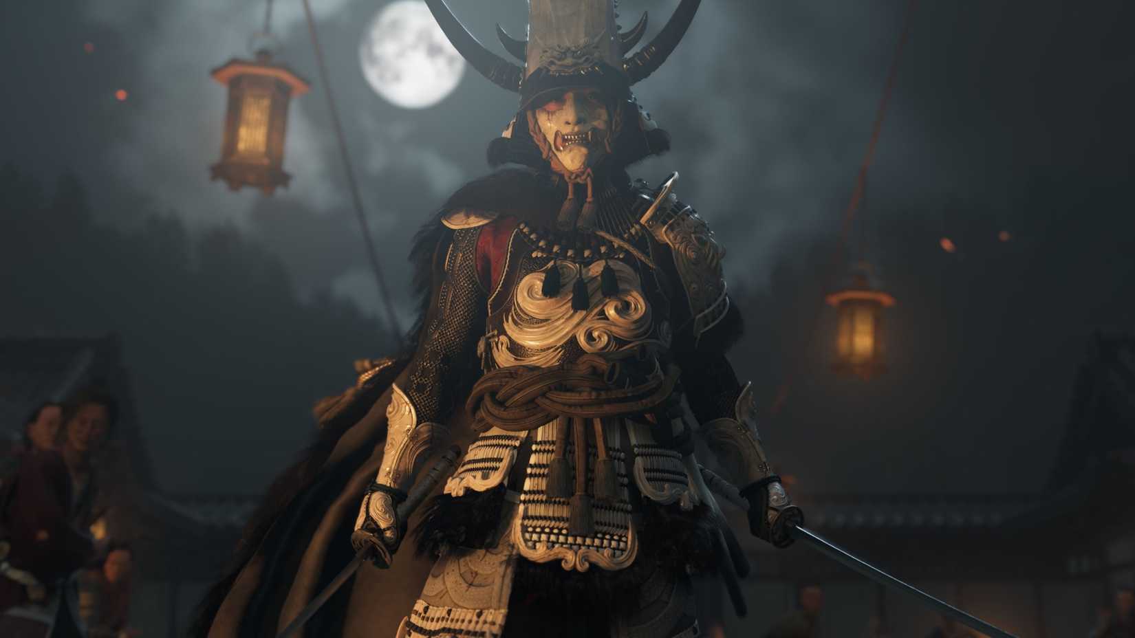 Atsu in the moment she unlocks the Ghost Stance, from Ghost Of Yotei.