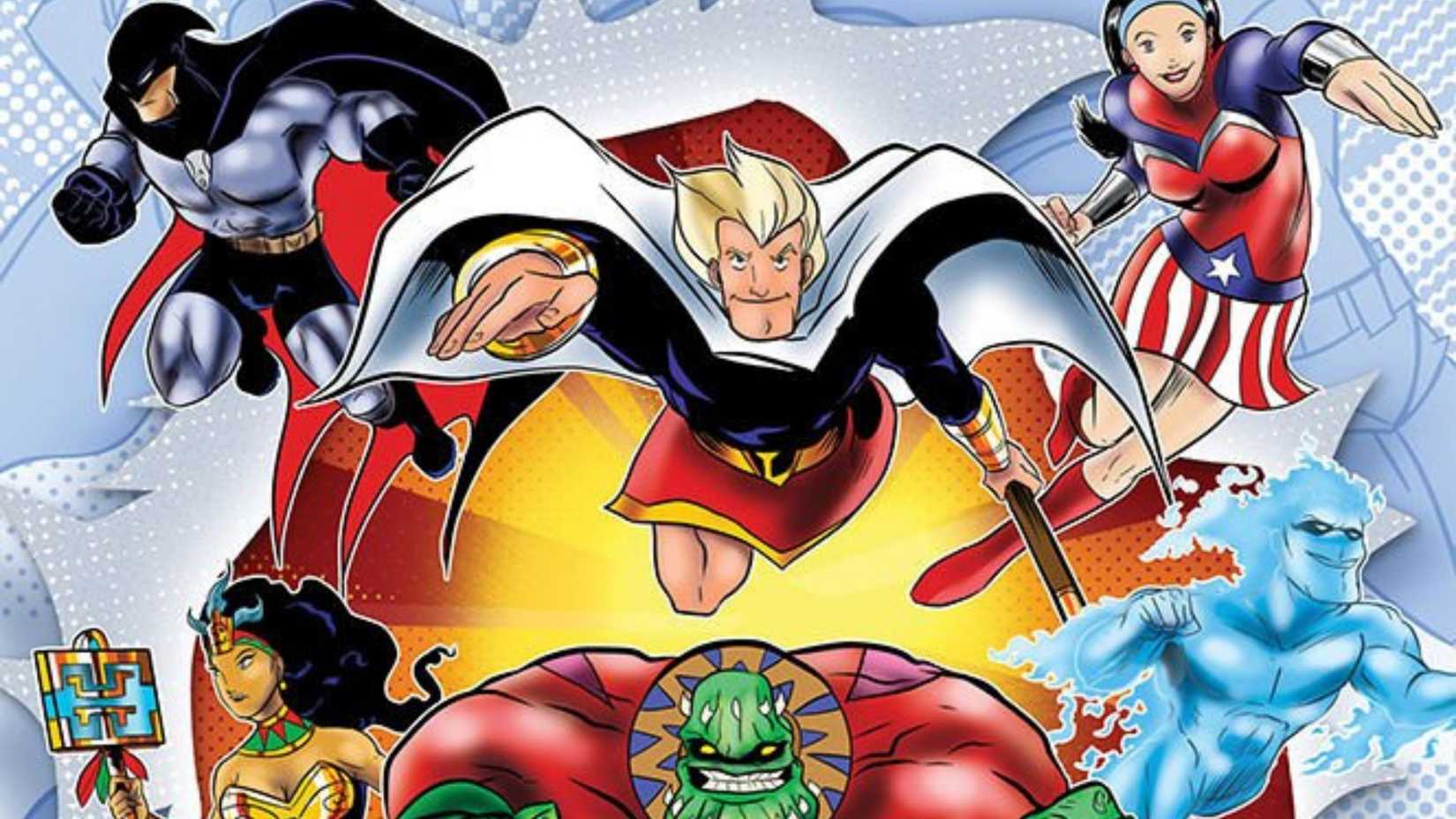 The cover artwork for Icons RPG, Assembled Edition.