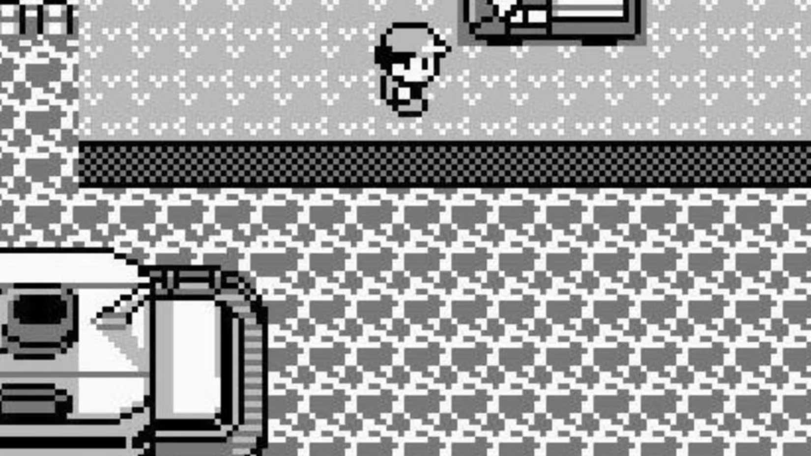 The main character was standing next to a truck in Pokemon Red and Blue.