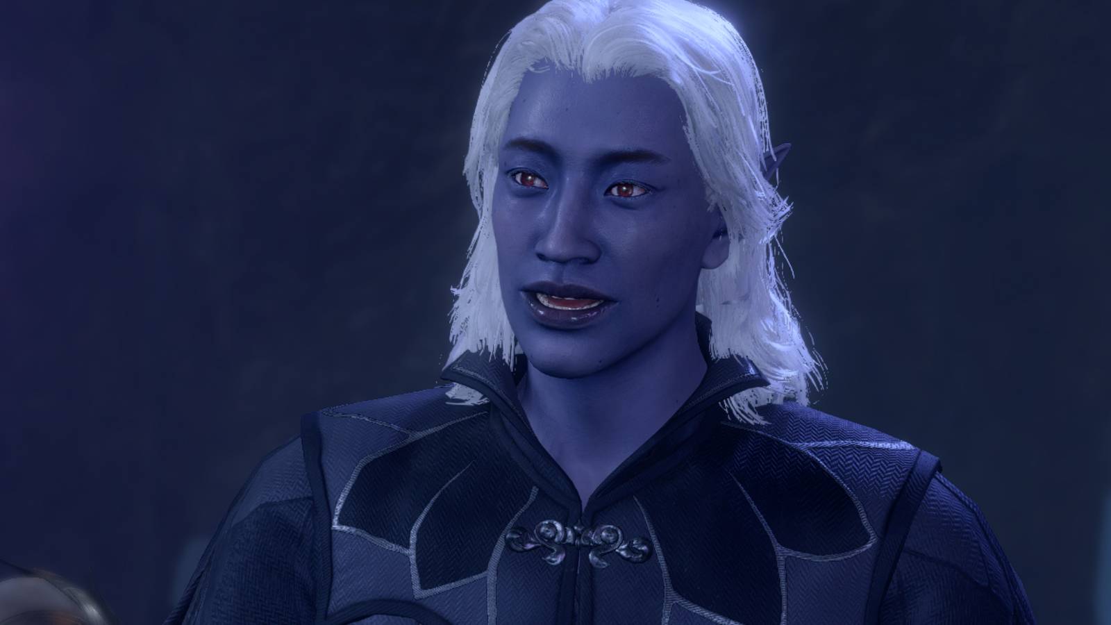 Medium close up of Dhourn in Baldur's Gate 3.