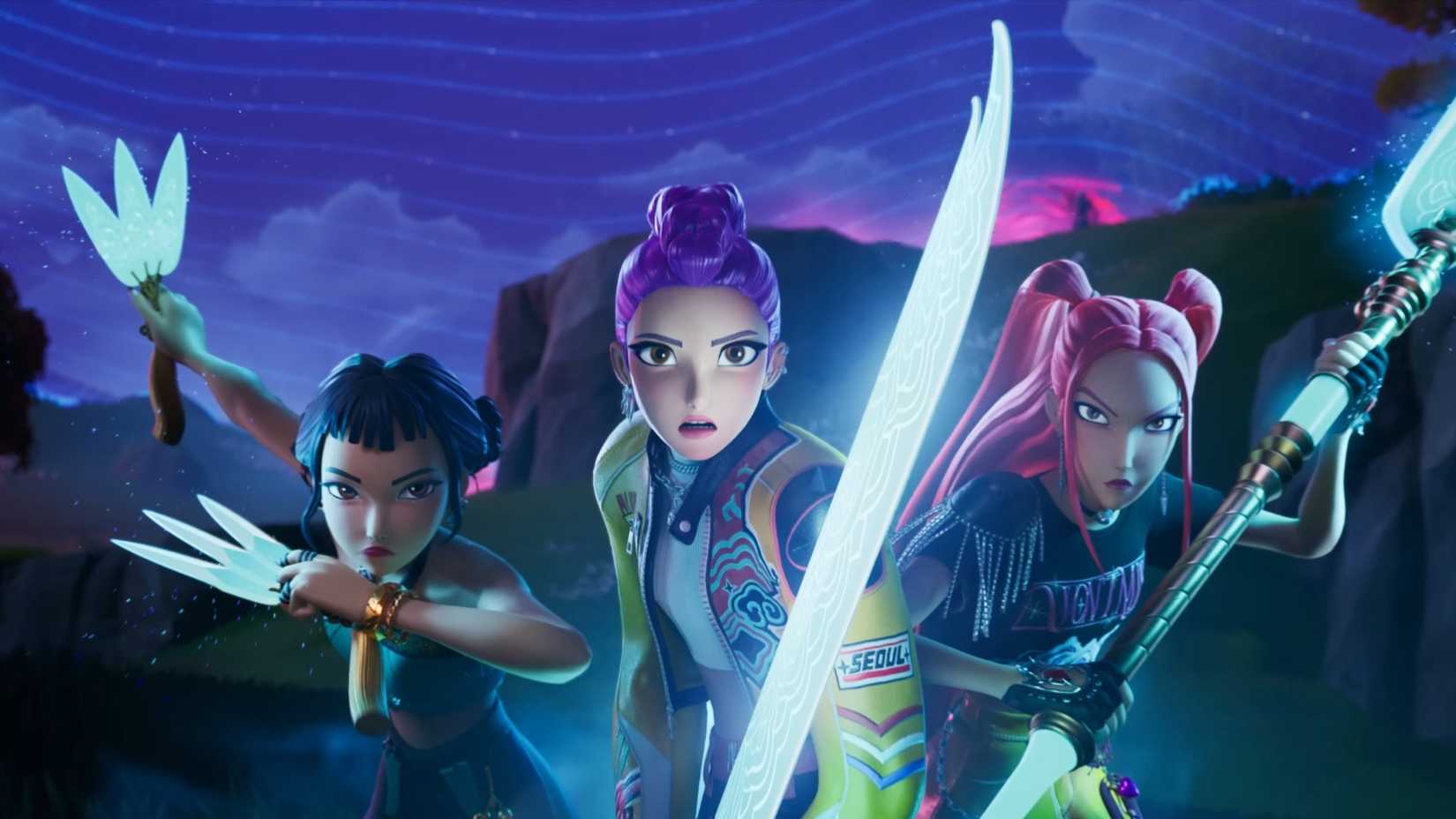 K-Pop Demon Hunters Fortnite Crossover