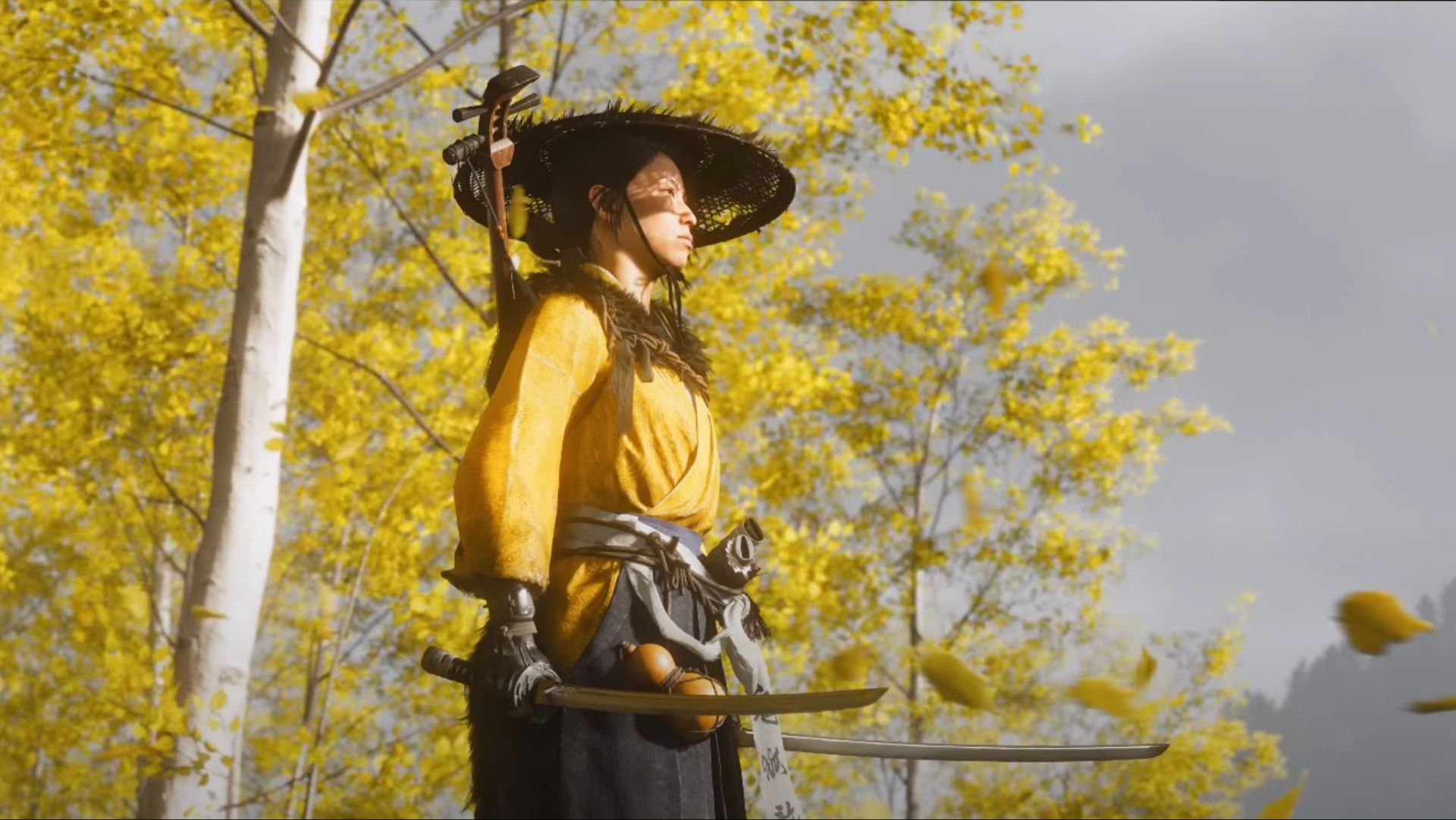 Feodor Chin como Lord Saito em Ghost of Yotei