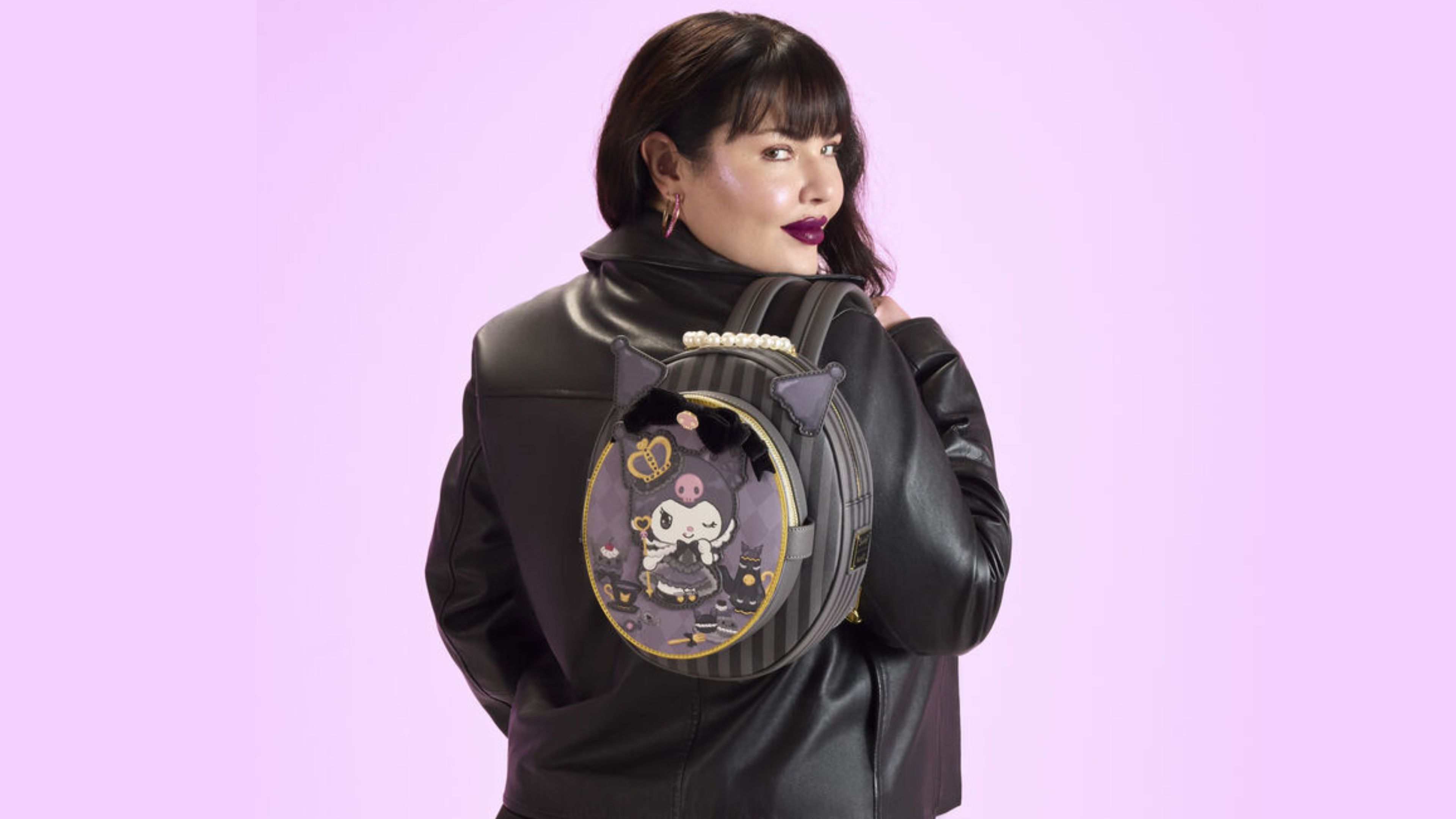 HYSTERIC GLAMOUR × Sanrio MYSTRAWBERRY 黒 HYSTERIC GLAMOUR × Sanrio MYSTRAWBERRY 黒 HYSTERIC GLAMOUR
