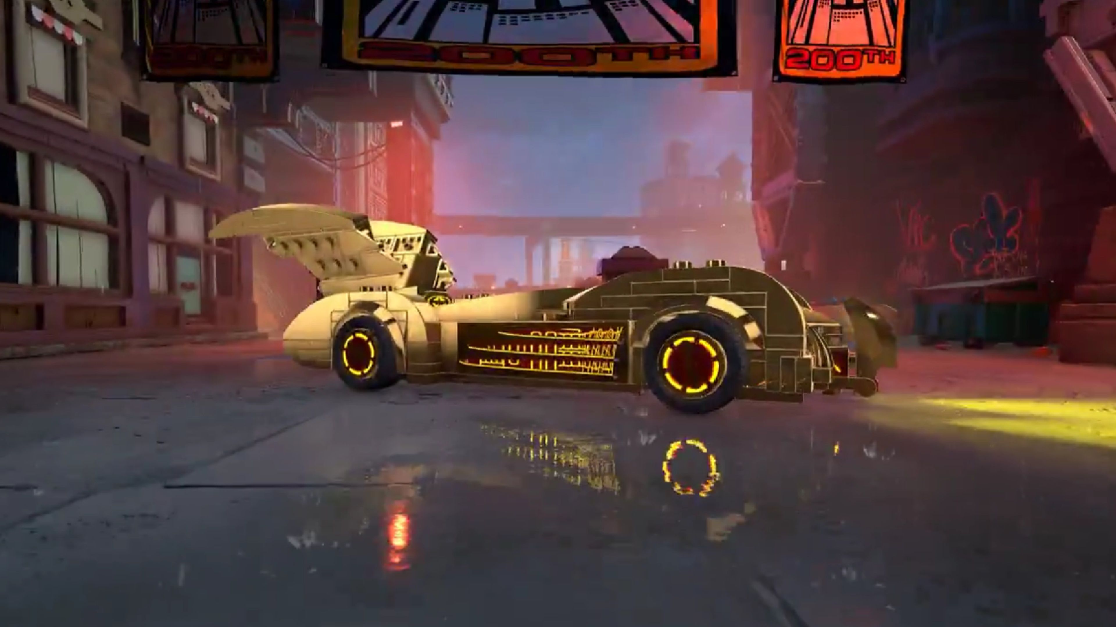 Lego Batman's Golden Batmobiles Will Be Locked Behind Real Lego Sets