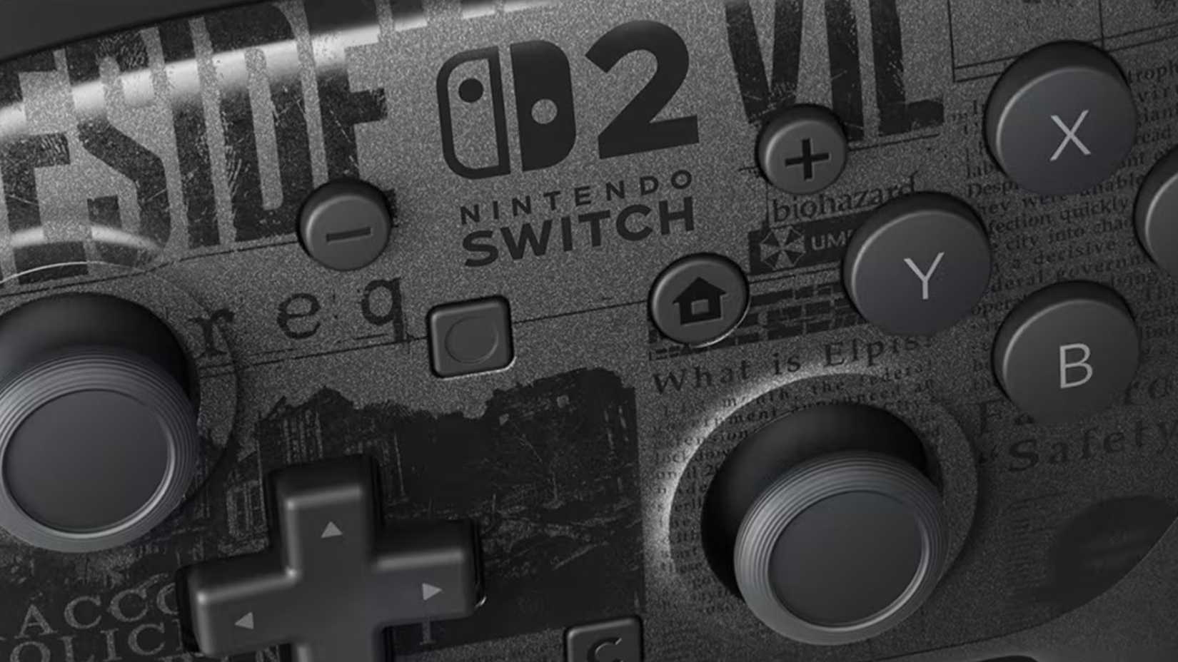 Pro Controller Sw2 Resident Evil Requiem Switch 2 Pro Controller And Grace Amiibo Announced