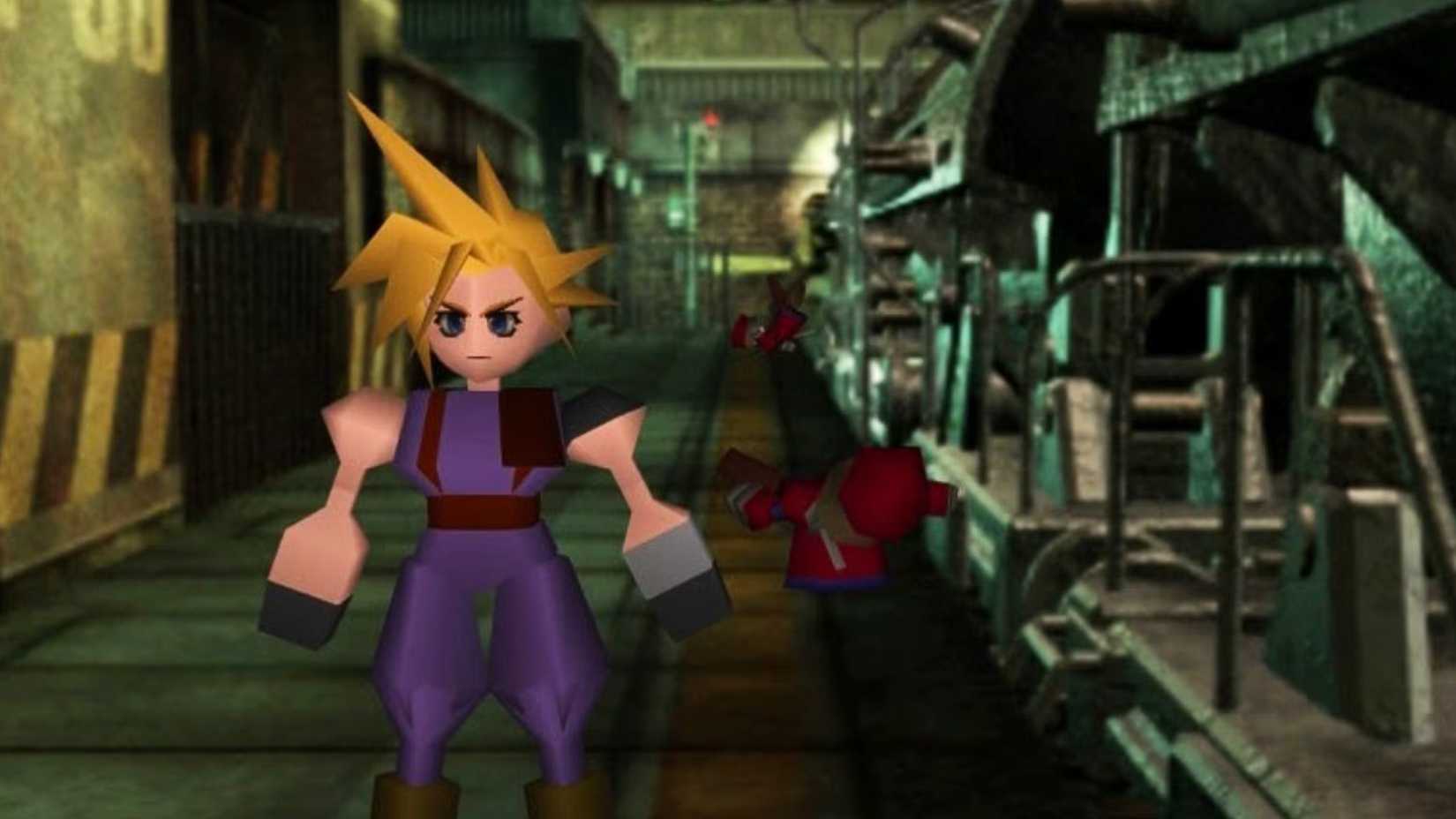 cloud in the original final fantasy 7.