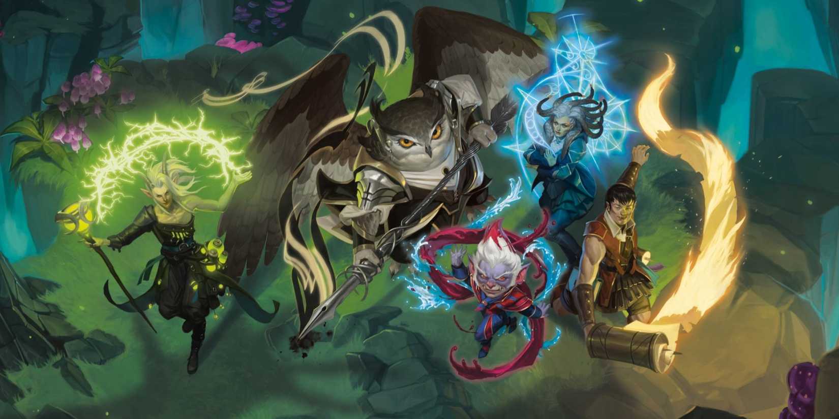 MTG secret of Strixhaven Art.