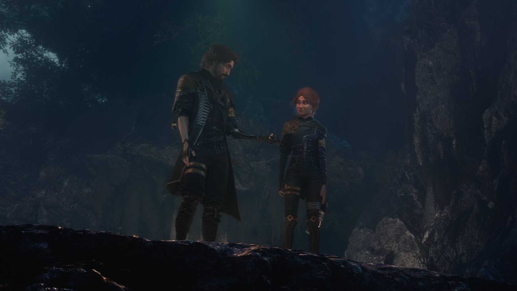 gustave and maelle in clair obscur.
