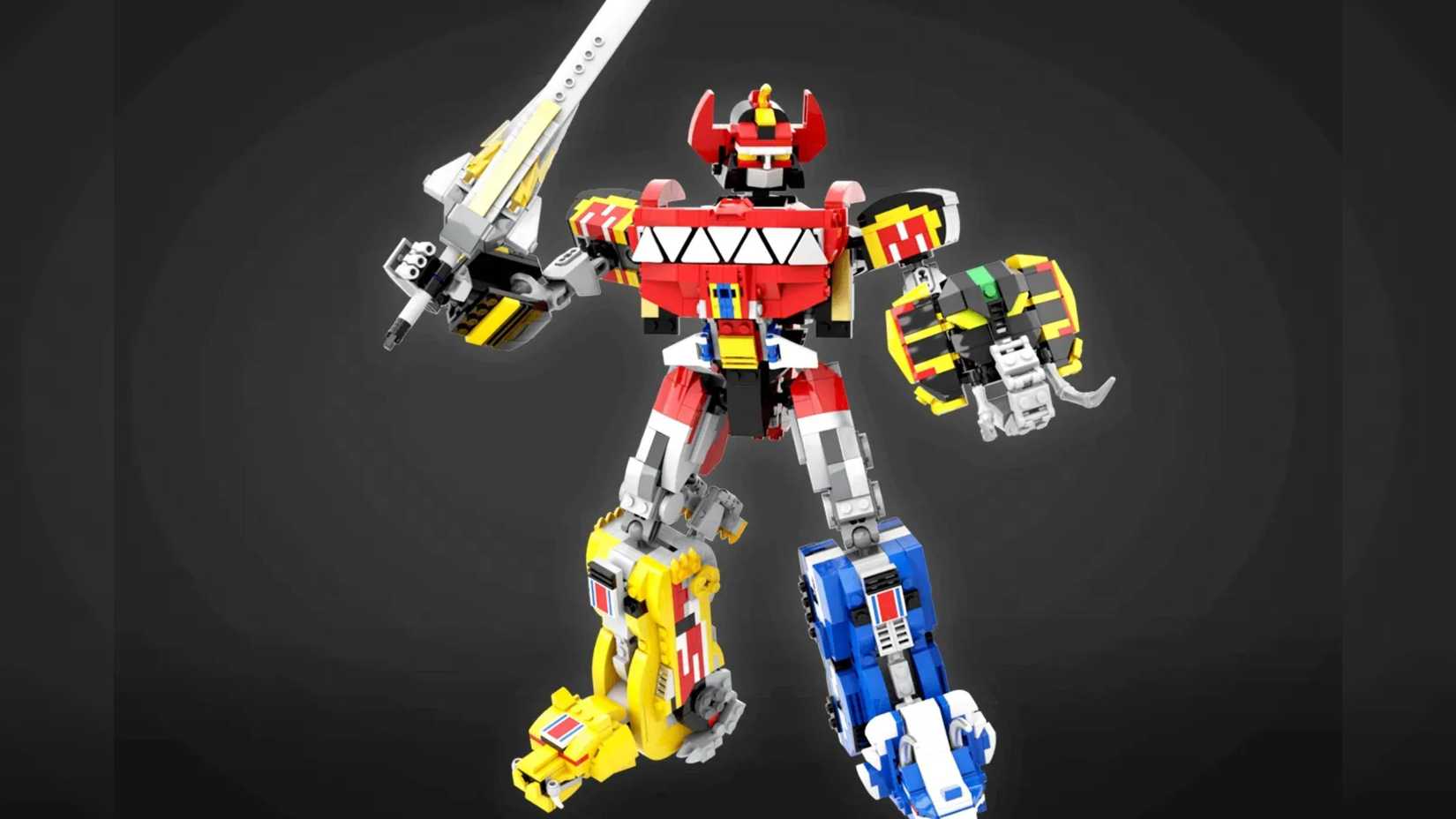 Lego Reveals Plans For Its First-Ever Power Rangers Megazord Set