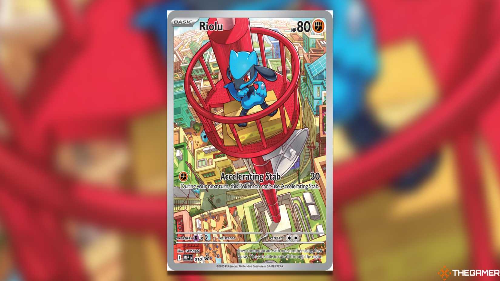 Mega Evolution promotes Riolu from the Pokemon TCG.