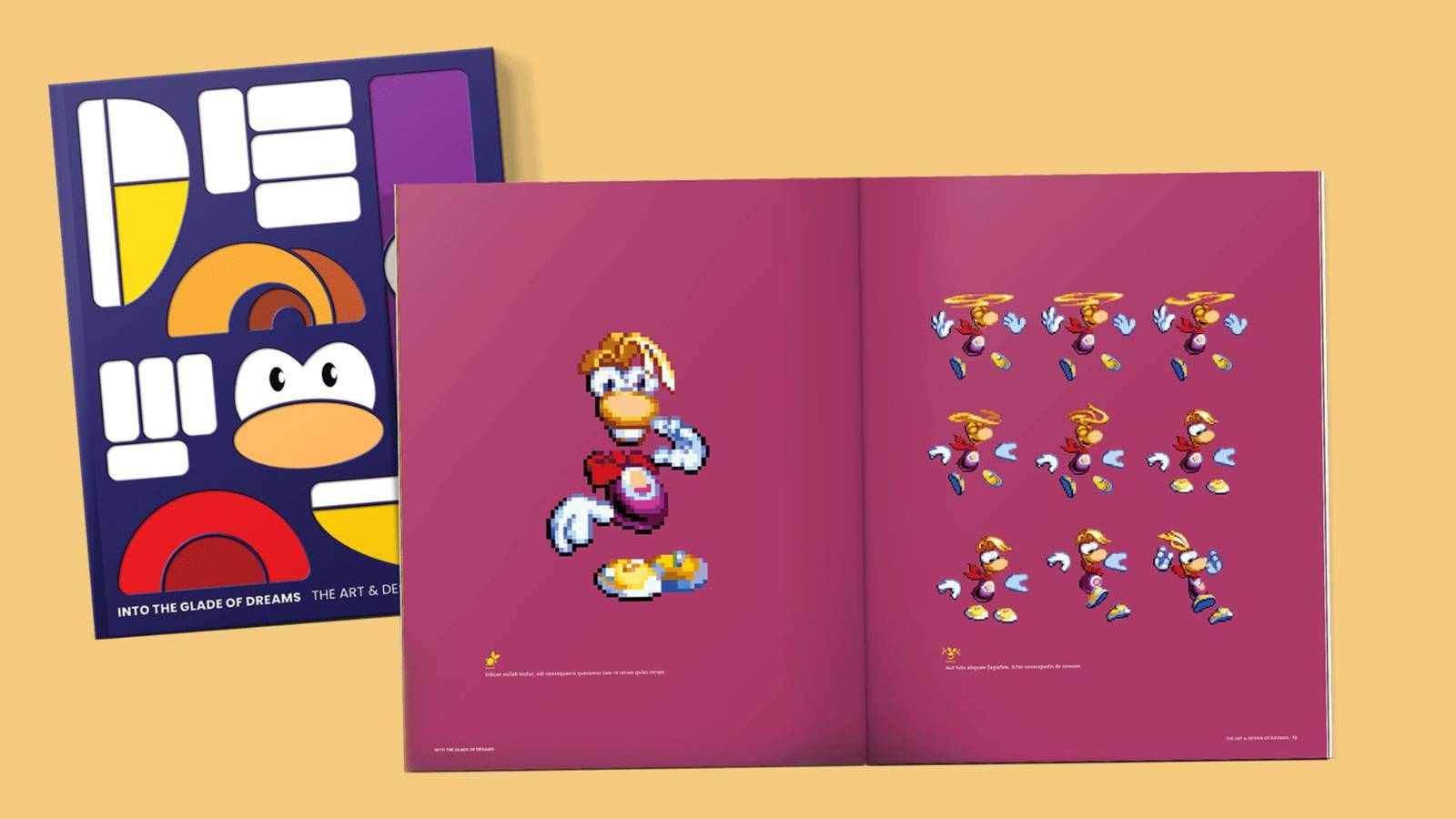 Rayman Art & Design Book Revealed, Launching Fall 2026
