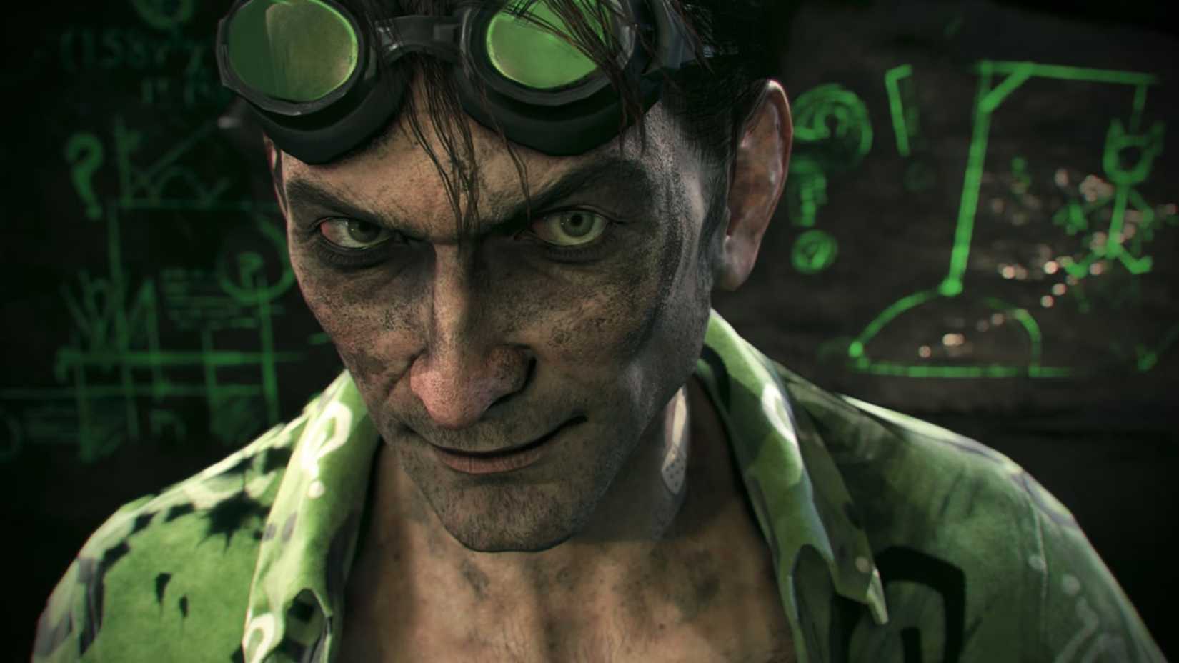 Batman Arkham Riddler Intergation Video Game Villains Who Can't Be Taken Seriously