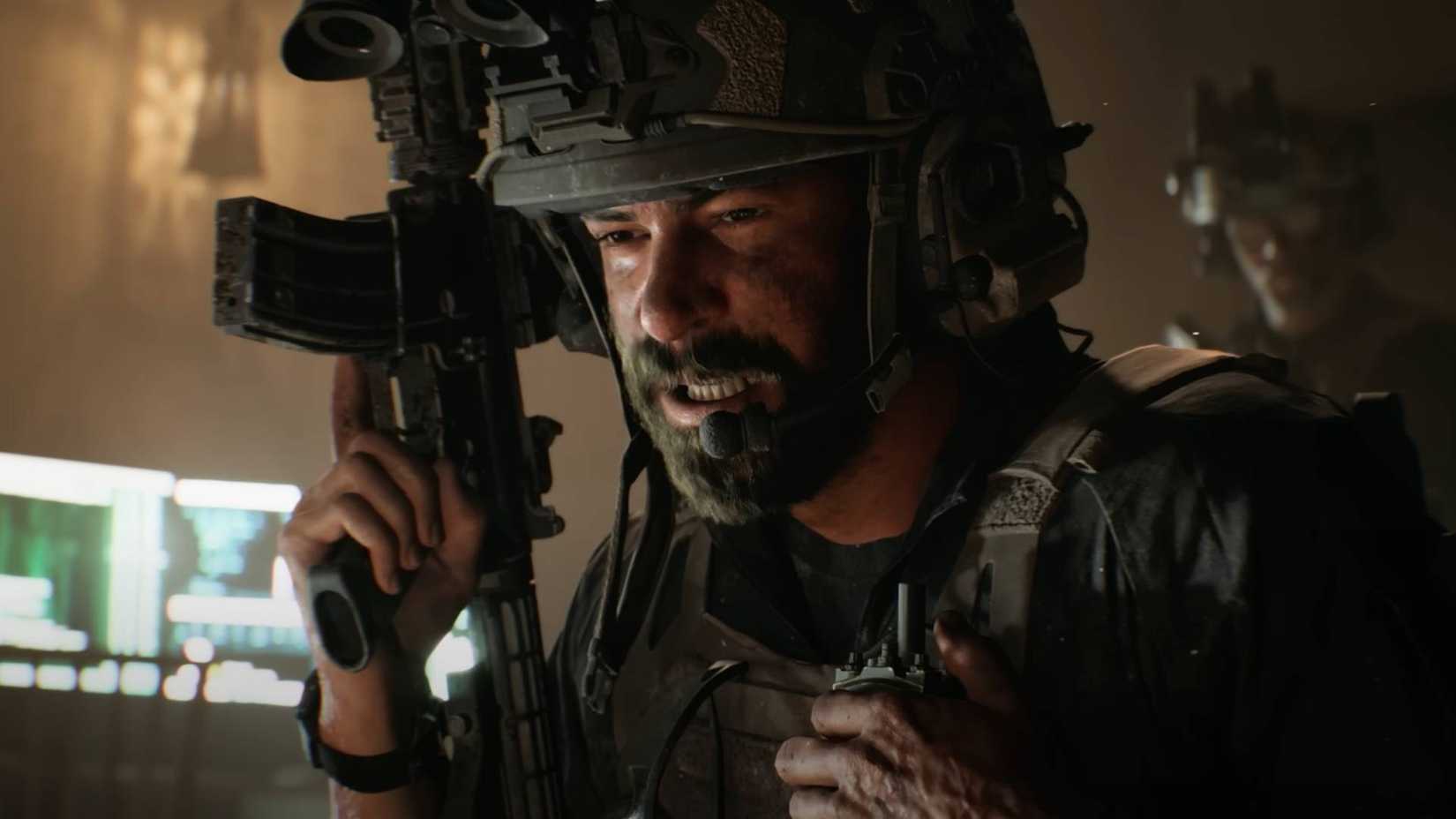 A soldier holding up an assault rifle and using his radio in Battlefield 6. A soldier holding up an assault rifle and using his radio in Battlefield 6.