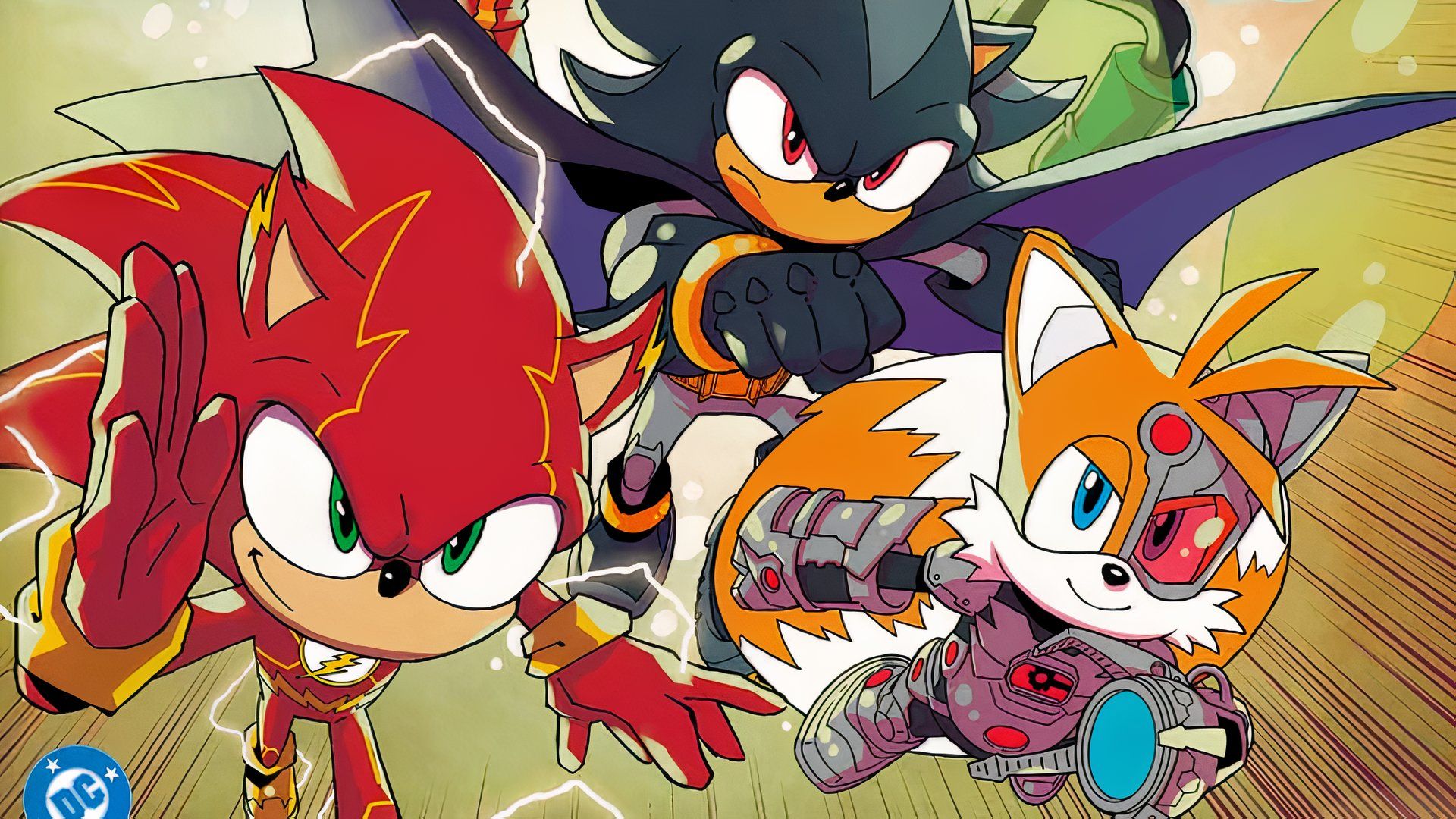 The DC Comics X Sonic Crossover Has So Much Potential