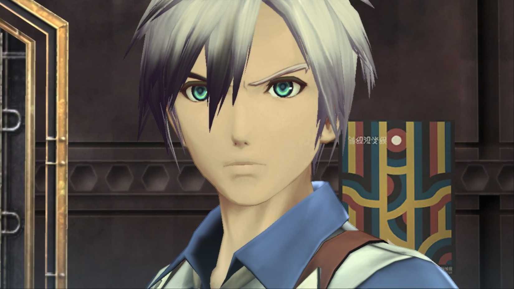Loser Will Kresnik looks forward to Tales of Xillia 2 with a worried and angry look on his face.