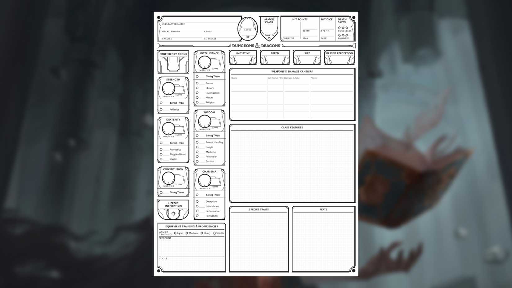 Token Character Sheet Every D&D Edition's Character Sheet, Ranked Best