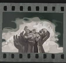 A doomsday icon's baby for No I'm Not A Human.